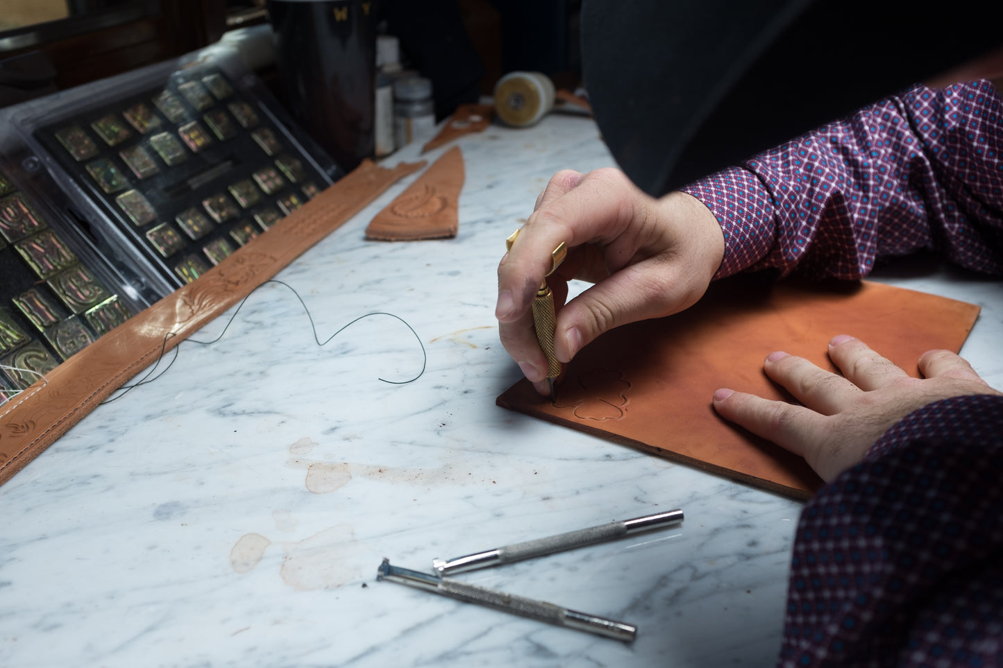 Floral Designs and Knife Work