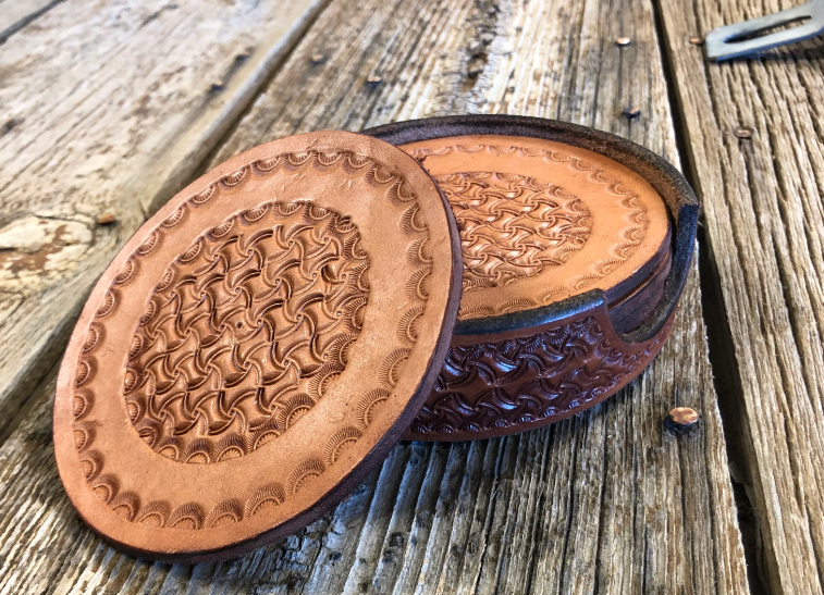 Elevate Your Home Decor with Leather Coasters