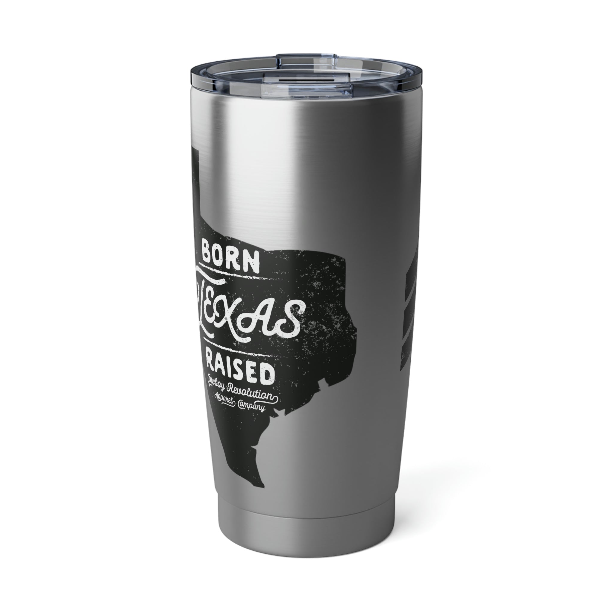 "Texas Born. Texas Raised." Cowboy Revolution 20oz Tumbler