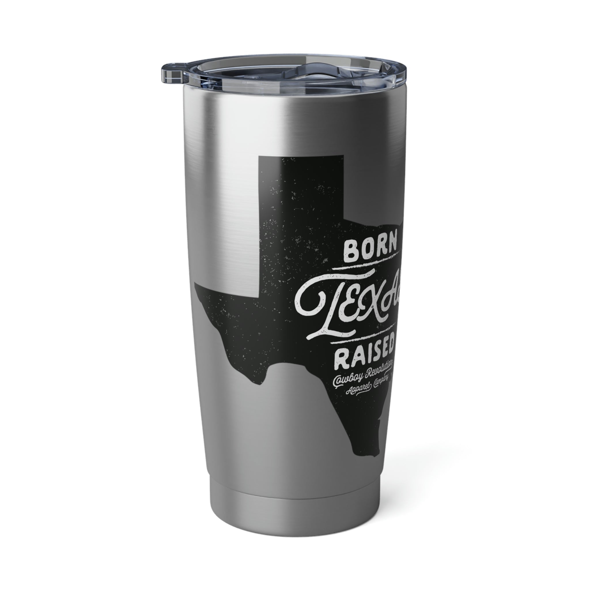 "Texas Born. Texas Raised." Cowboy Revolution 20oz Tumbler