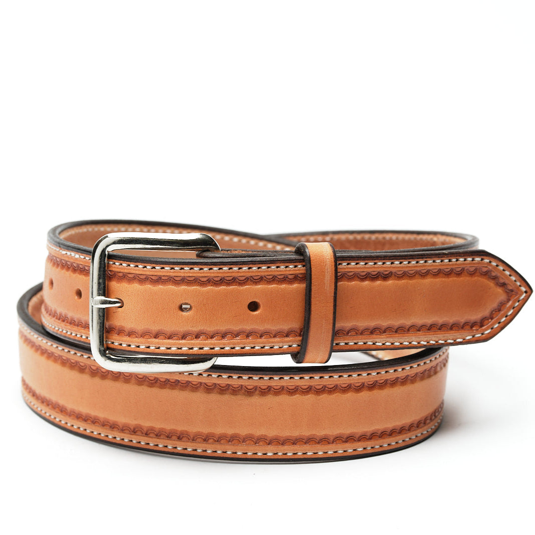Saddle Tan Smooth Border