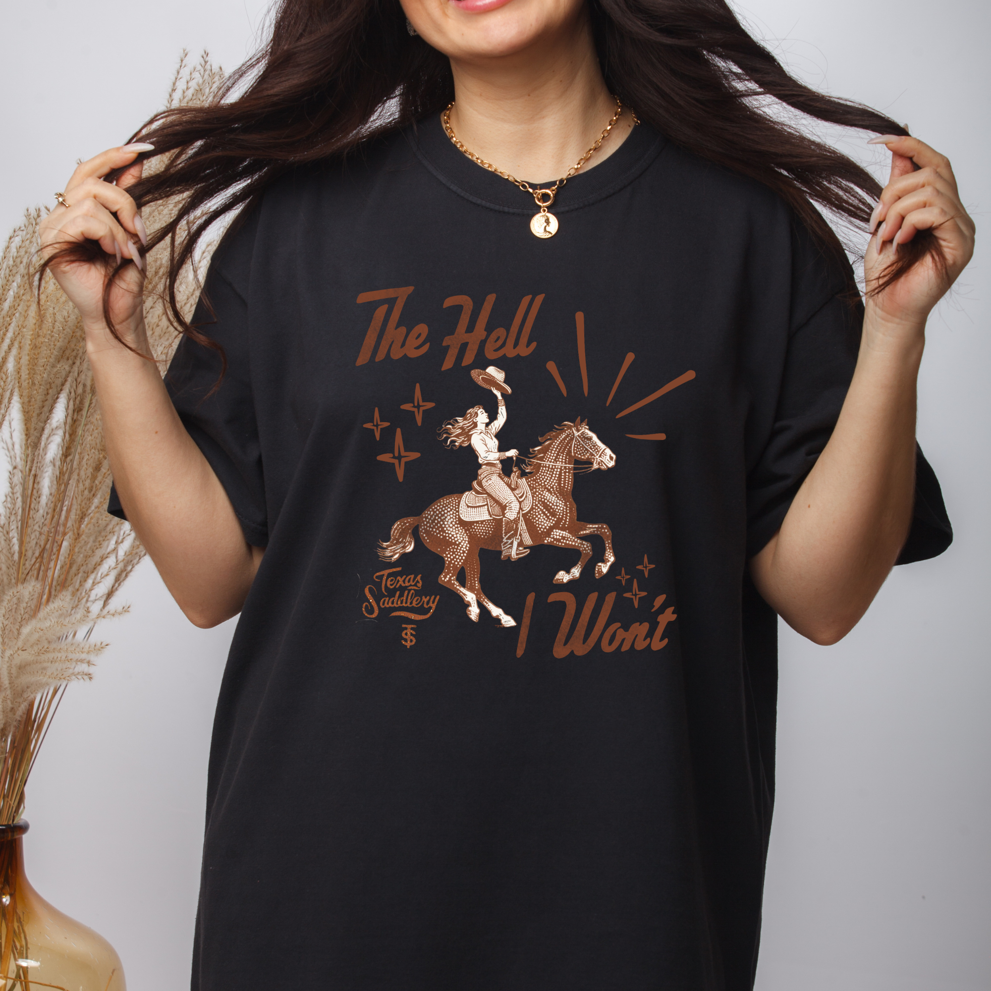 The Hell I Won't' Graphic Tee
