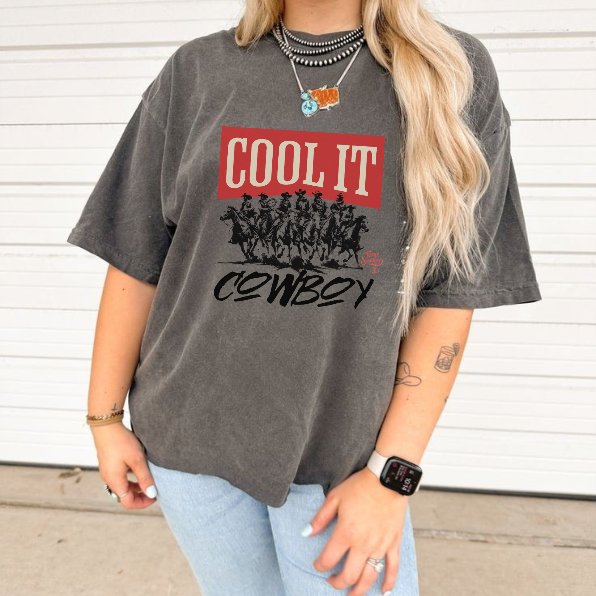 Cool It Cowboy Graphic Tee