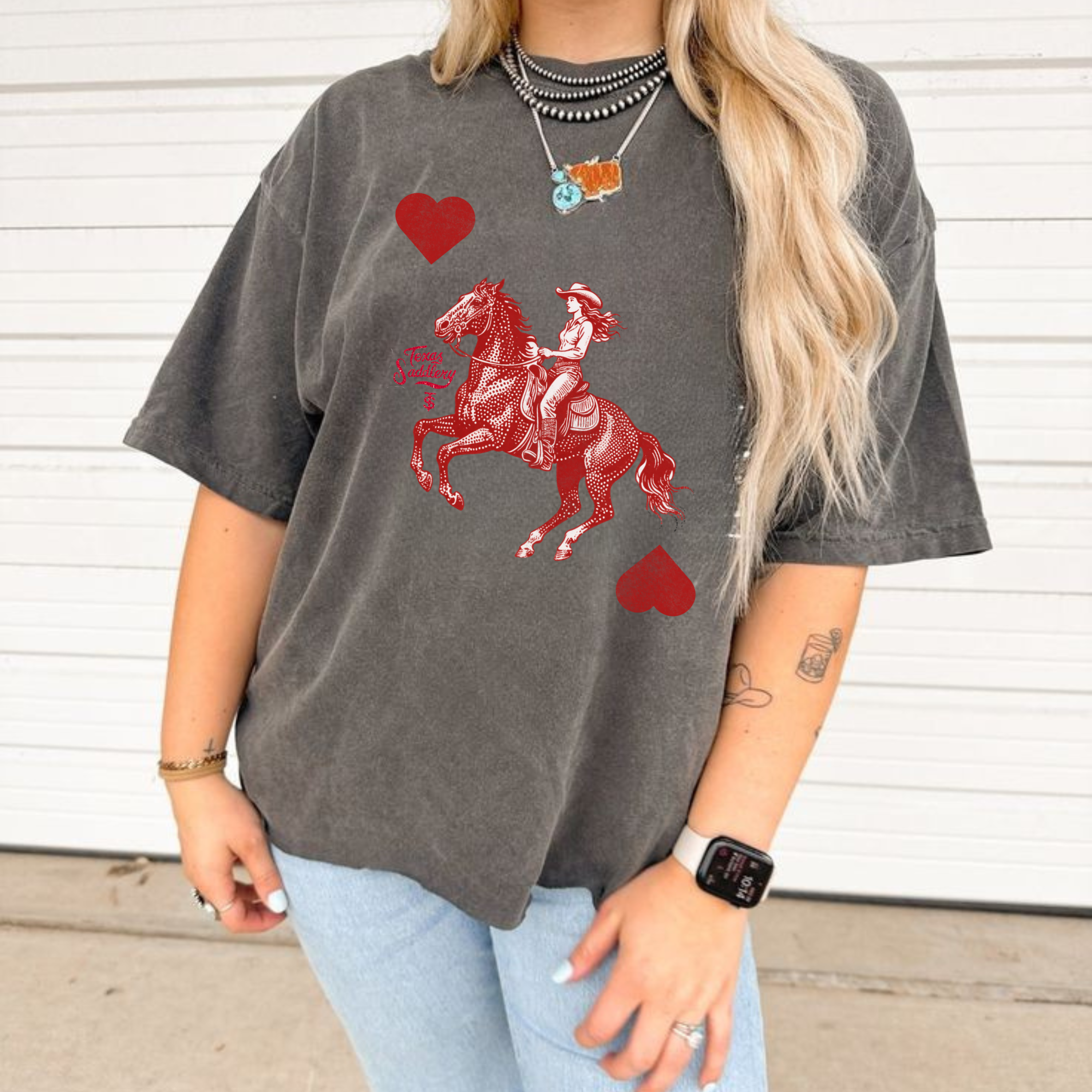 Queen of Hearts Graphic Tee
