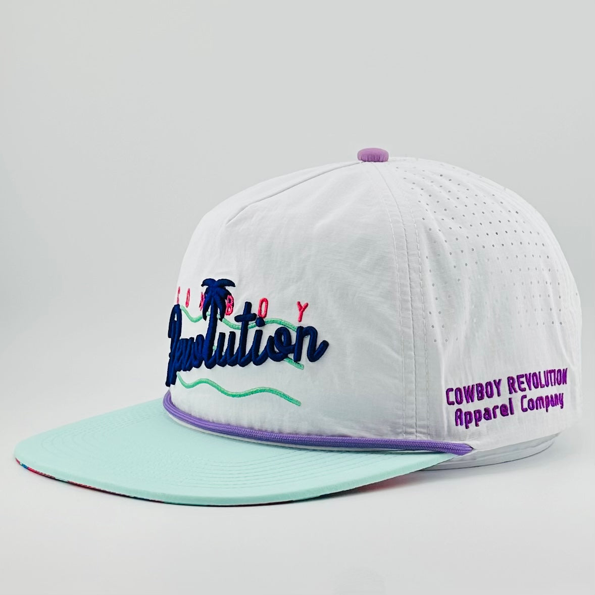 “PALM TREE LOGO” - 5-PANEL NYLON HAT