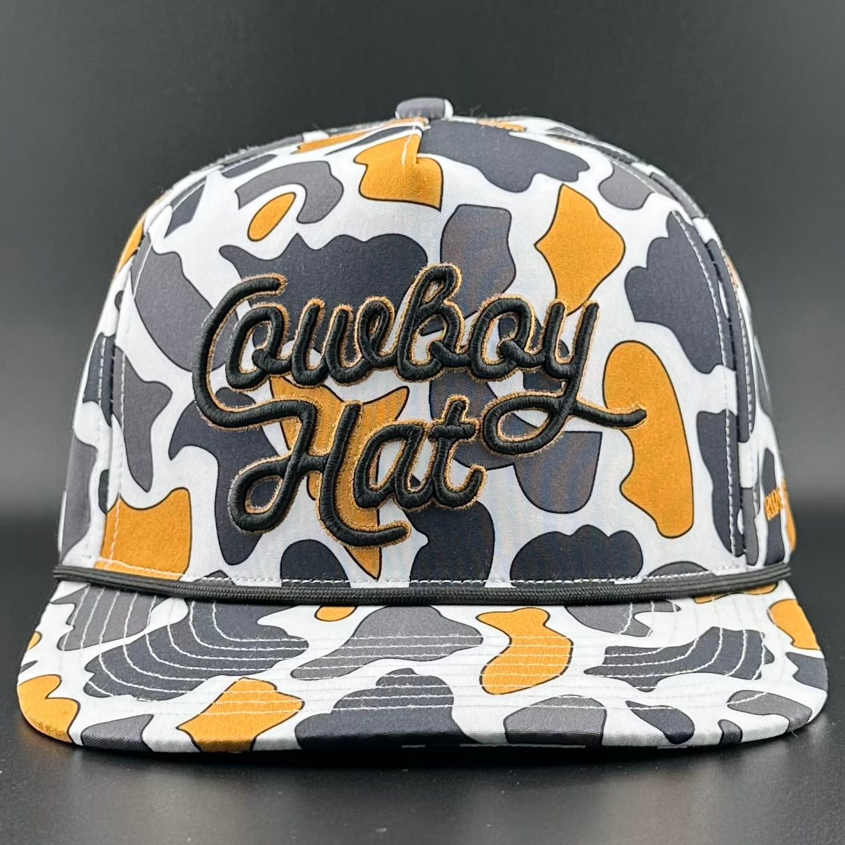 NOLA White Script “Cowboy Hat” - Performance Rope Hat