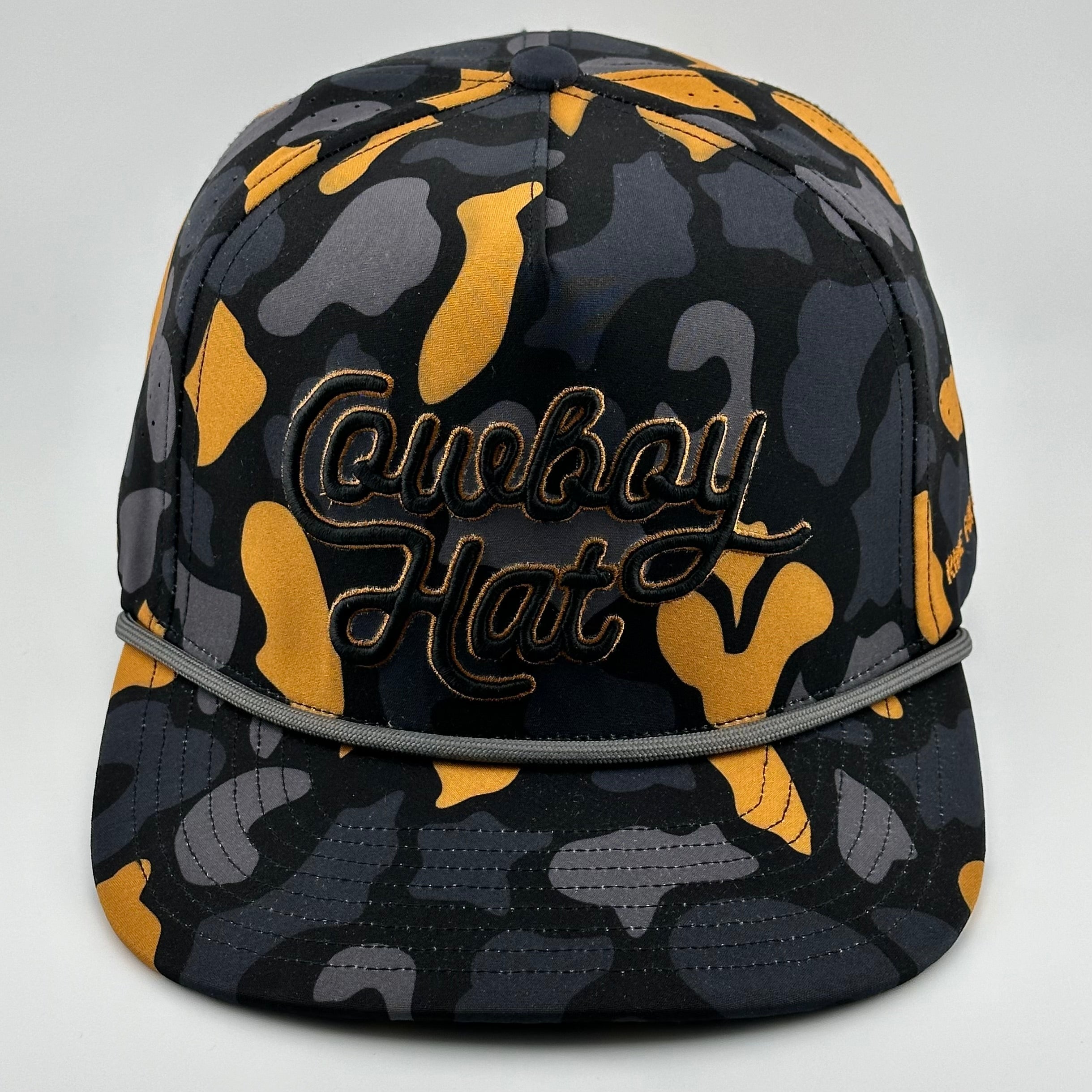 NOLA Black Script “Cowboy Hat” - Performance Rope Hat