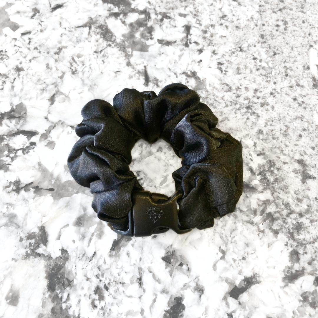 Buckle Scrunchie - Neutral Colors - No Snagging, No Tangles