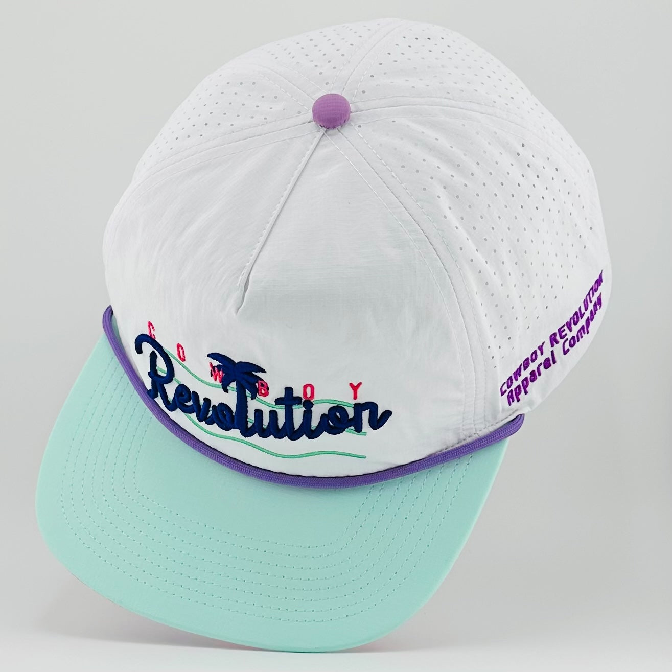 “PALM TREE LOGO” - 5-PANEL NYLON HAT