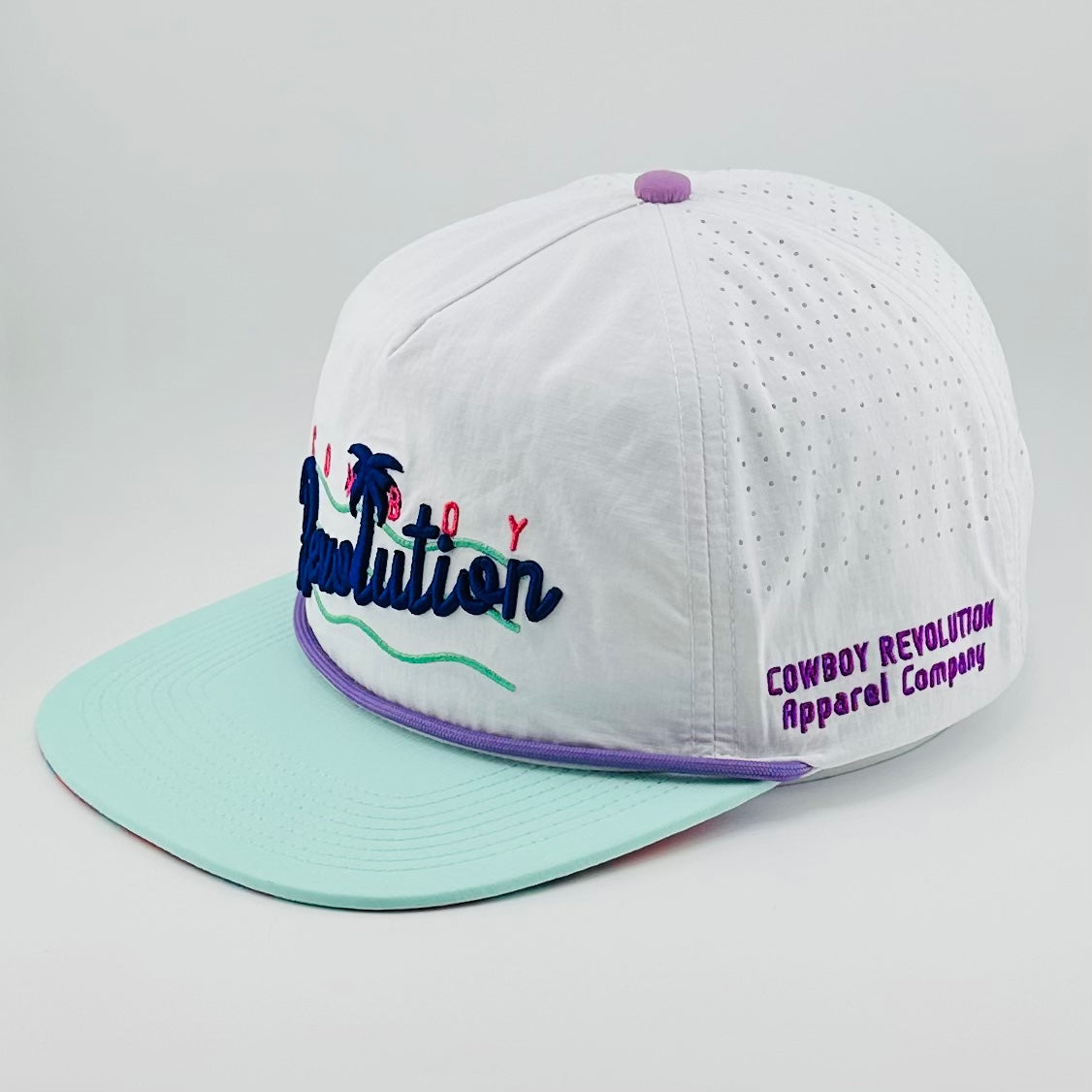 “PALM TREE LOGO” - 5-PANEL NYLON HAT