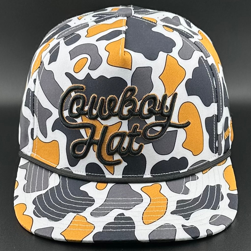 NOLA White Script “Cowboy Hat” - Performance Rope Hat