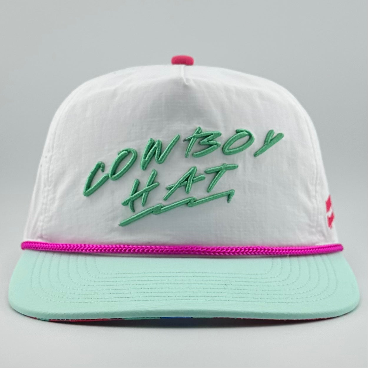 NEON SUMMER “COWBOY HAT” - 5-PANEL NYLON HAT