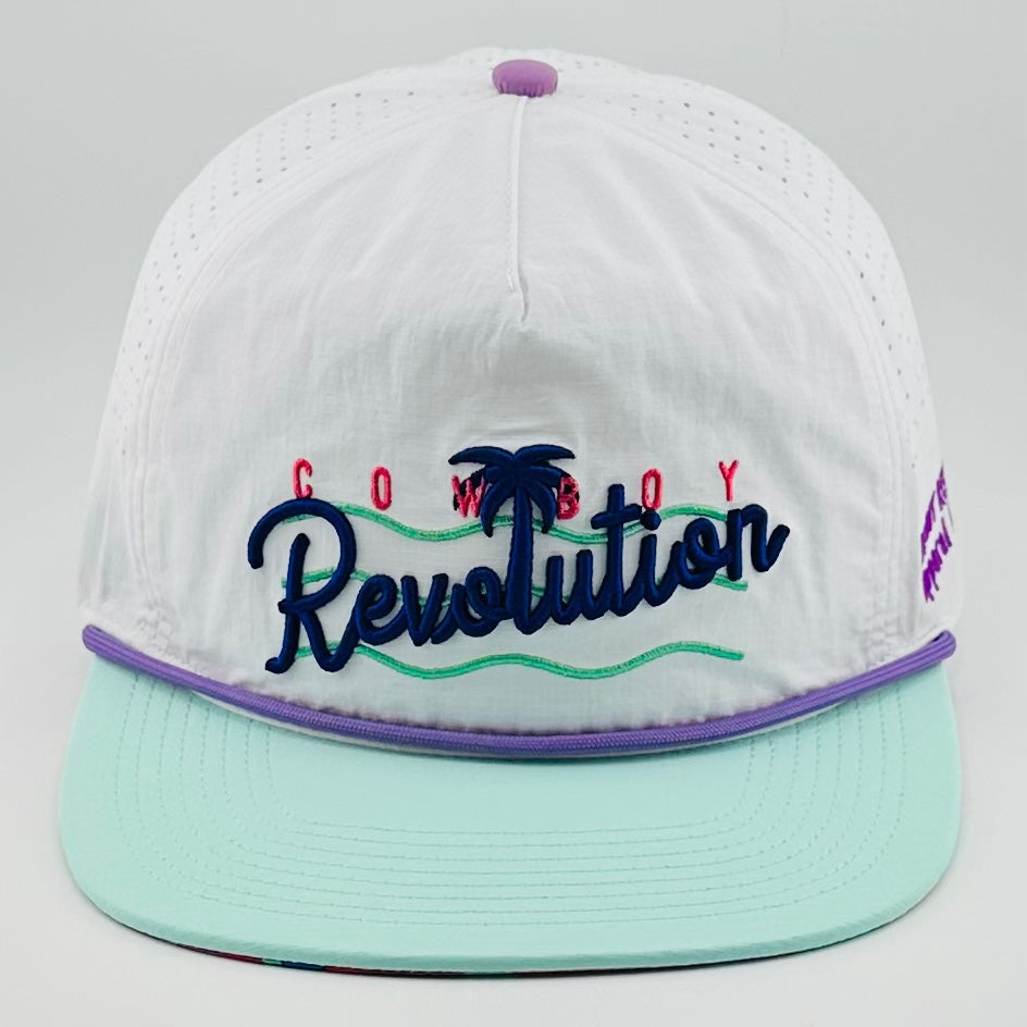 “PALM TREE LOGO” - 5-PANEL NYLON HAT