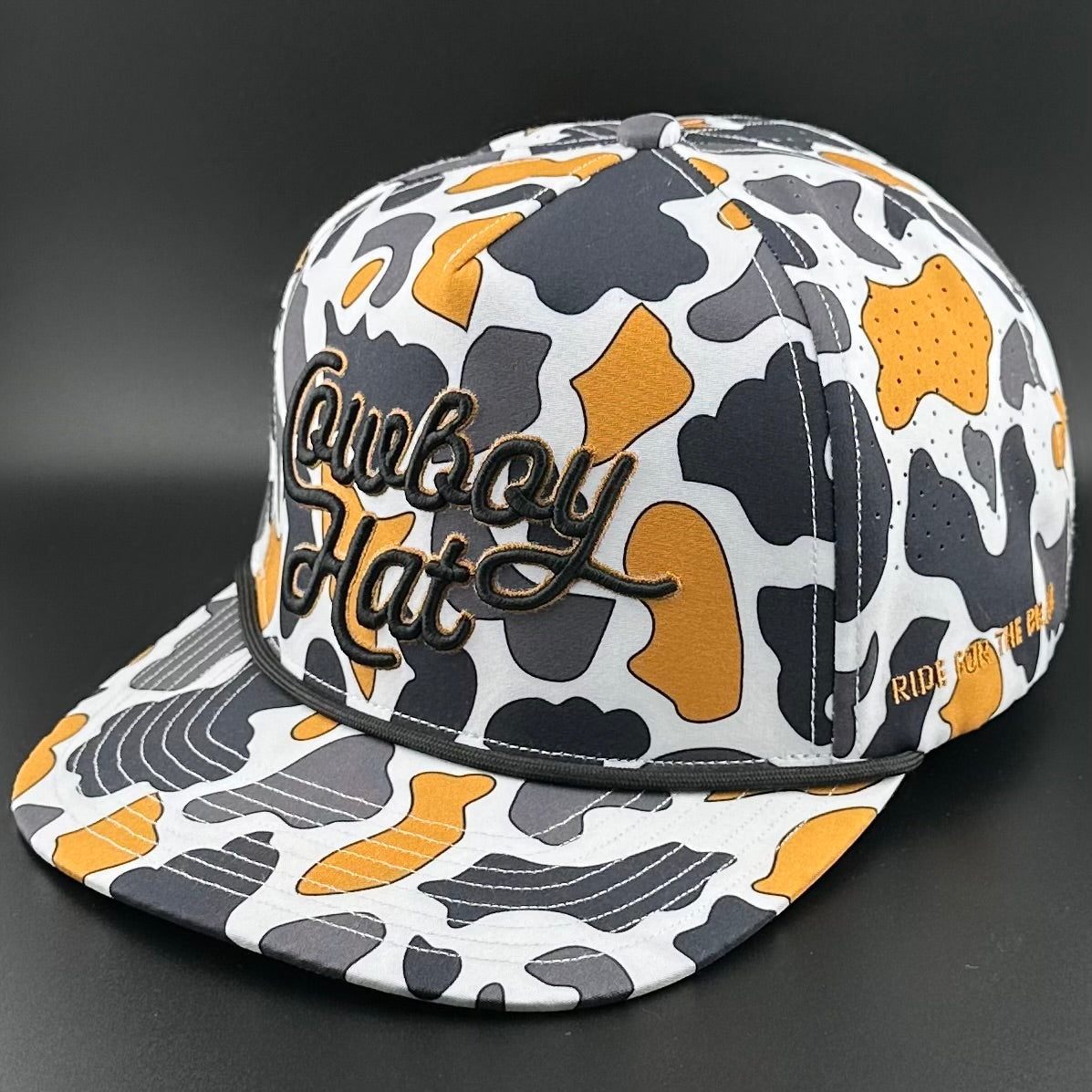 NOLA White Script “Cowboy Hat” - Performance Rope Hat