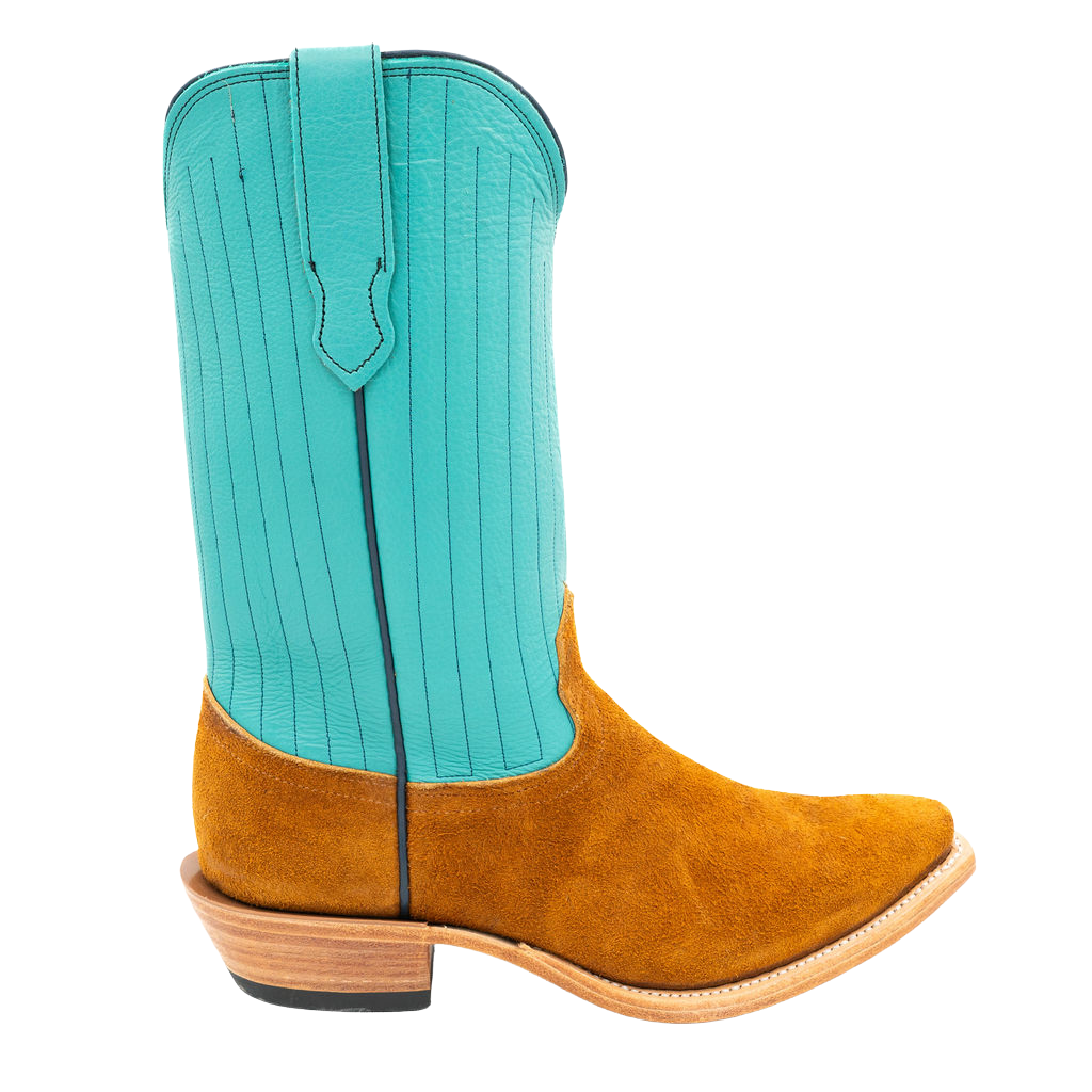 Russet Stampede Roughout w/Turquoise Style No. 00101355