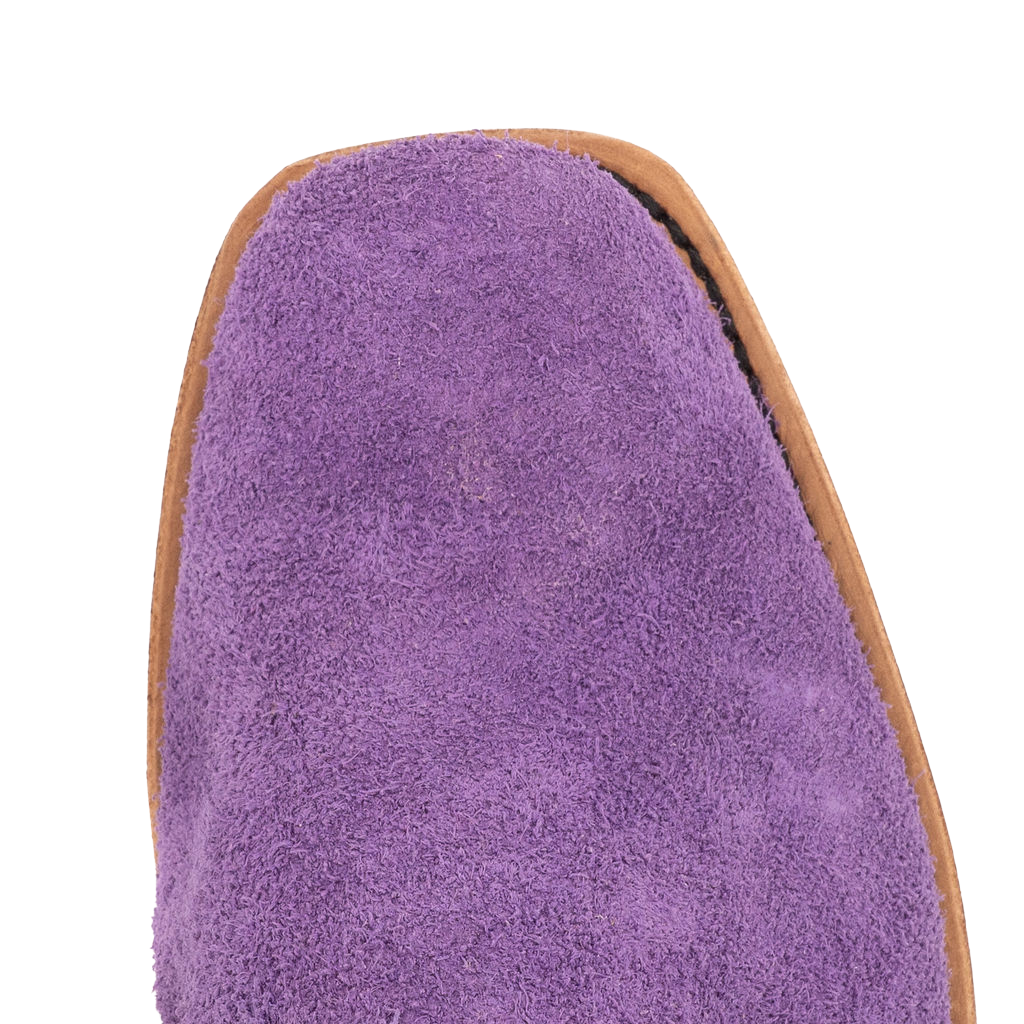 Purple Roughout w/Blue Eagle Style No. 00101558