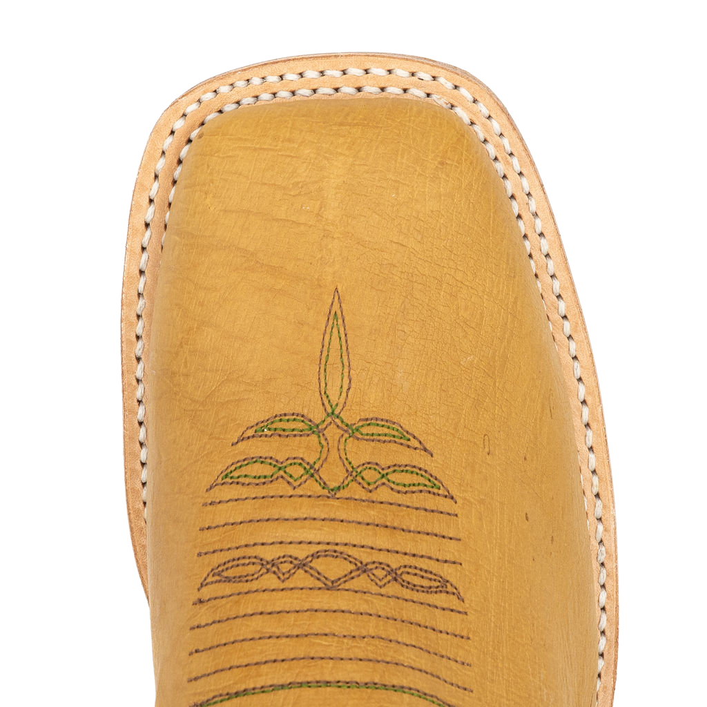 SM Saddle Tan Ostrich w/Turquoise Style No. 00101985