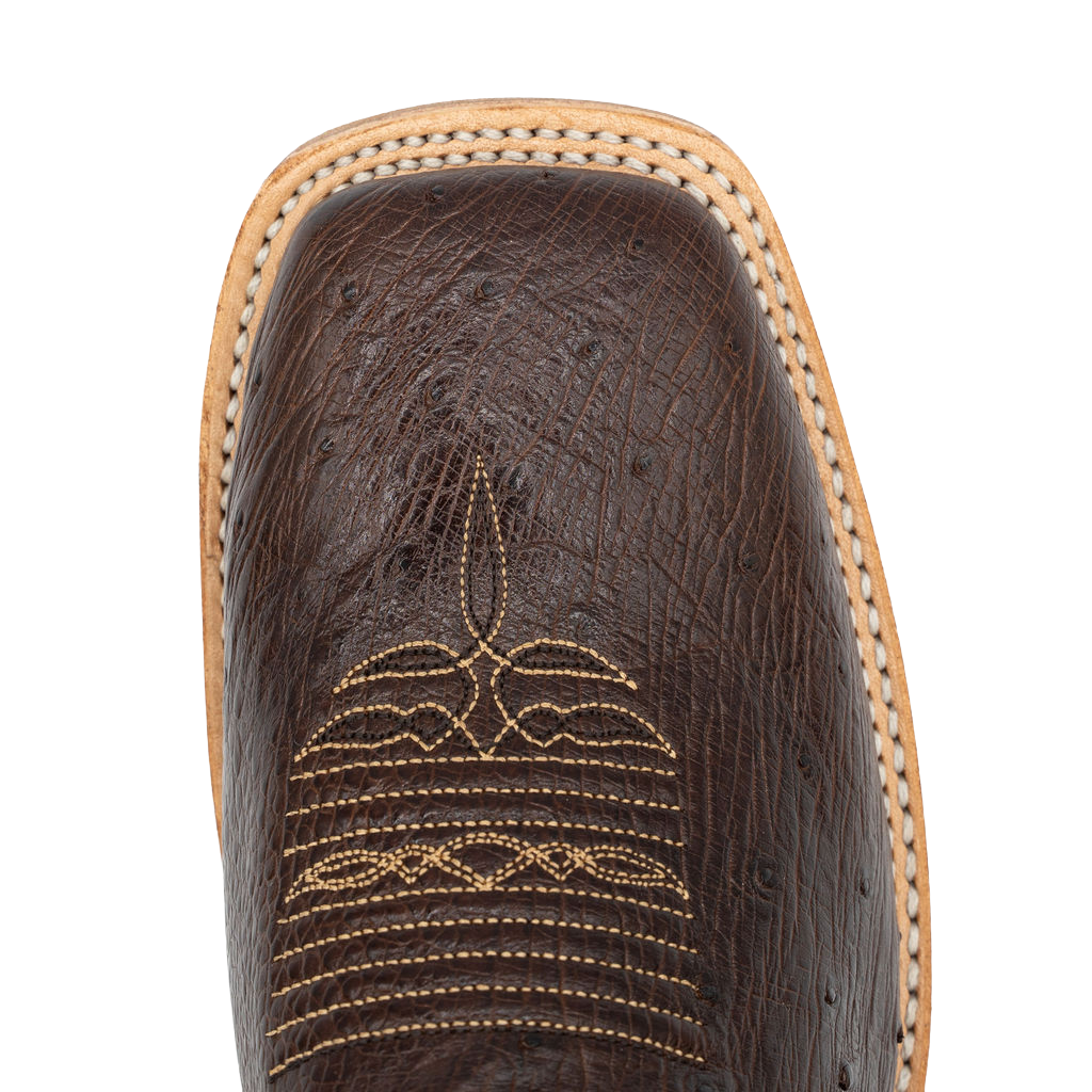 Smooth KT Ostrich w/Aqua Boulder Style No. 00101983