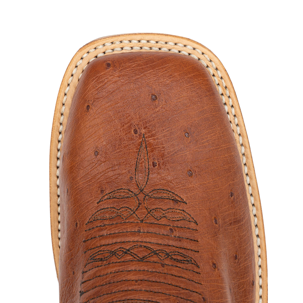 SM Cognac Ostrich w/Lavish Hunter Style No. 00101984