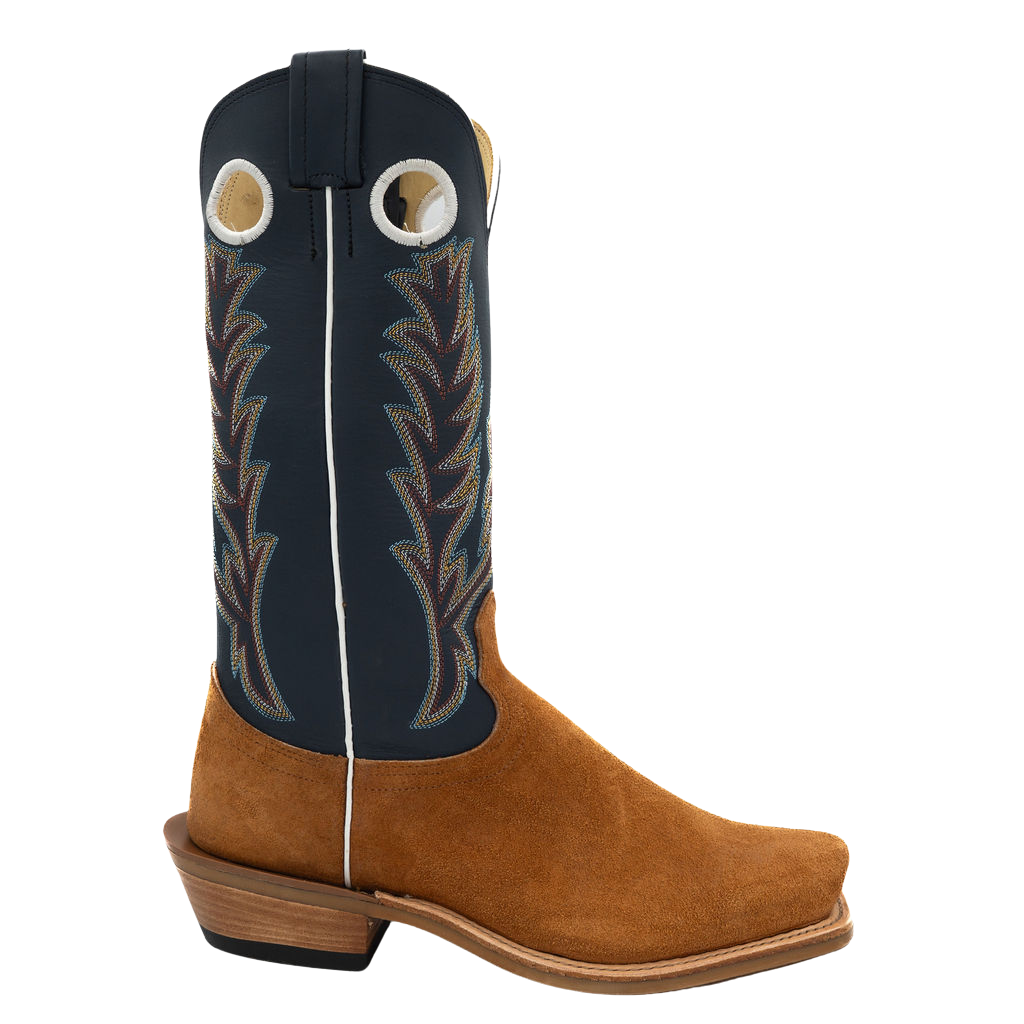 Cognac Floater Roughout w/Blue Bios