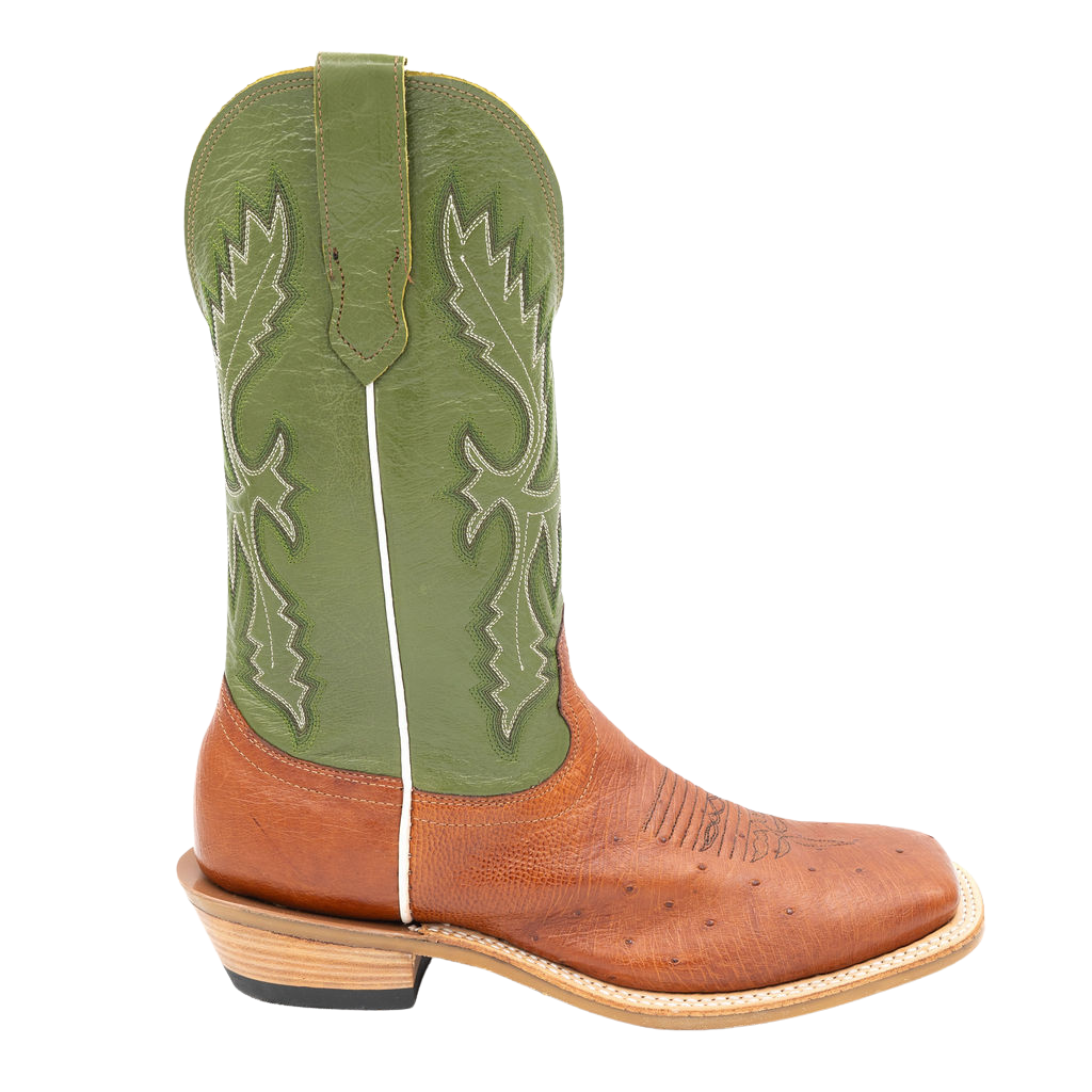 SM Cognac Ostrich w/Lavish Hunter Style No. 00101984