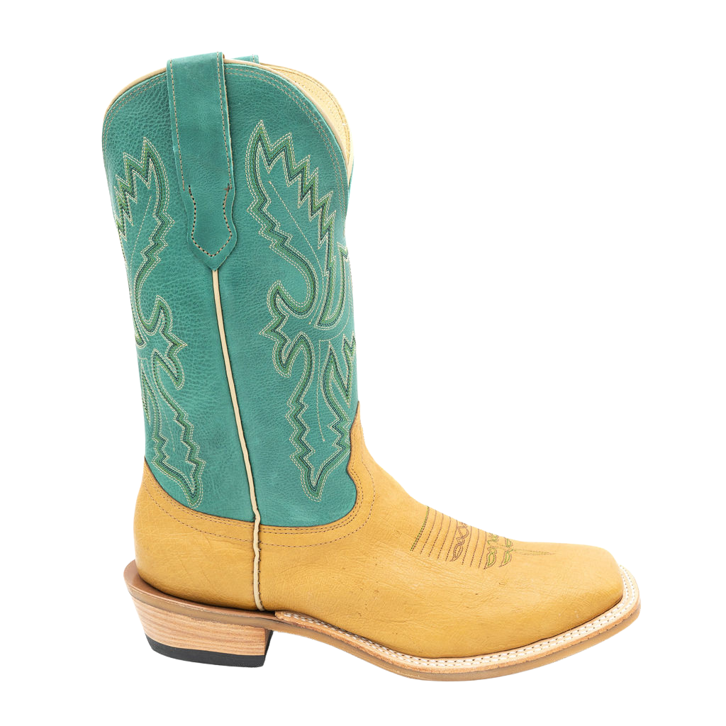 SM Saddle Tan Ostrich w/Turquoise Style No. 00101985