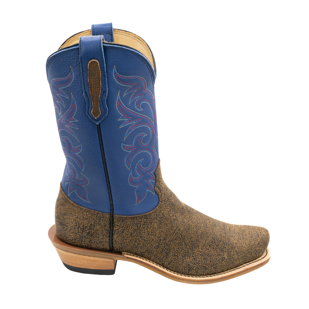 Tan Cape Buffalo w/Ocean Blue Style No. 00101357