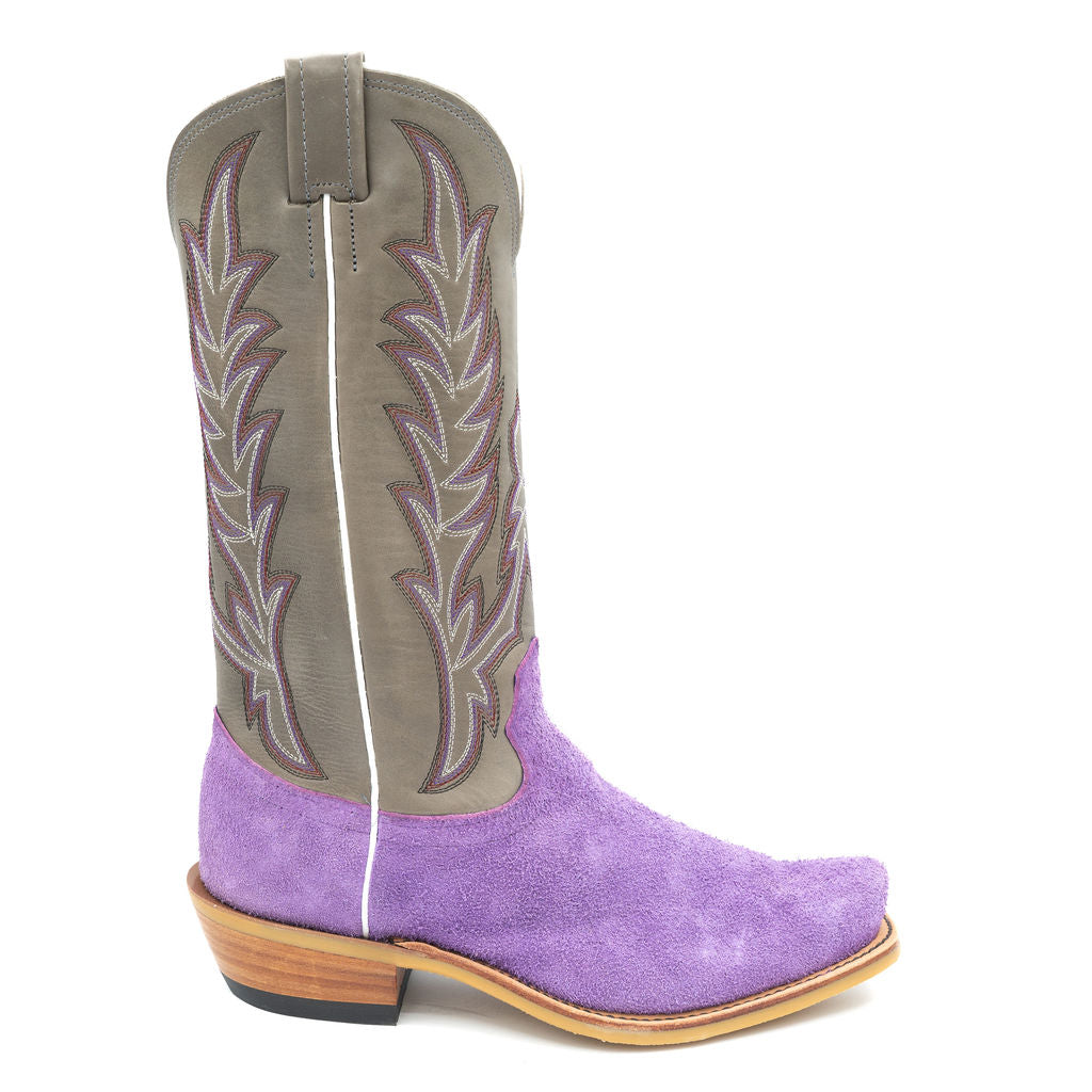 Purple Roughout w/ Blue Eagle Style No. 1558