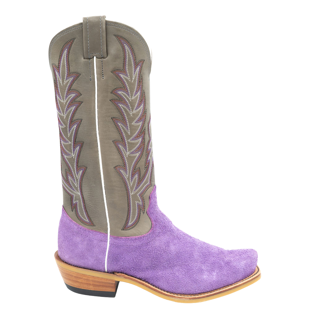 Purple Roughout w/Blue Eagle Style No. 00101558