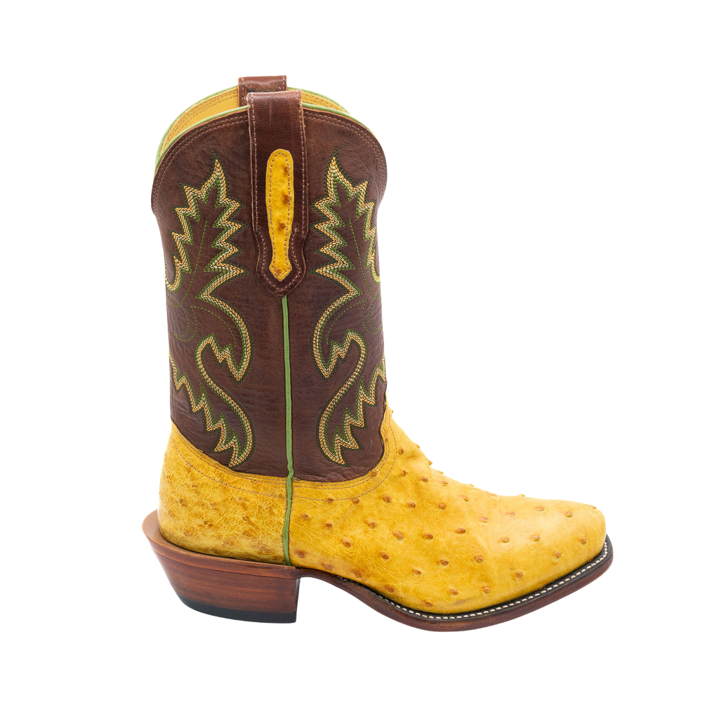 Buttercup Bruciato FQ Ostrich w/Cognac OPU Style No. 19741960