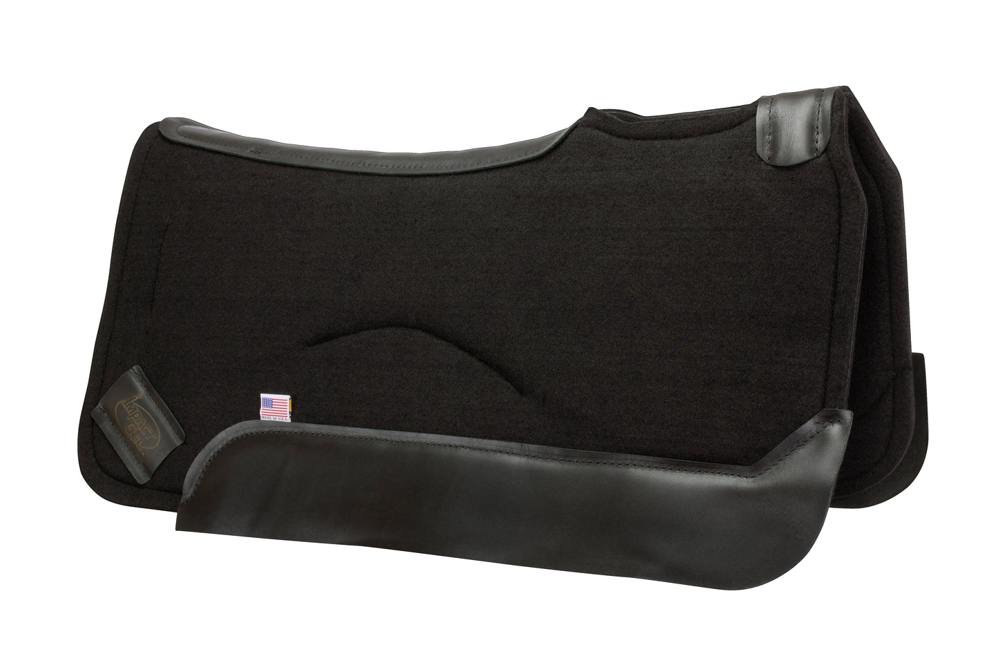 
                  
                    Contour Classic Saddle Pad-Black Wear Leather
                  
                