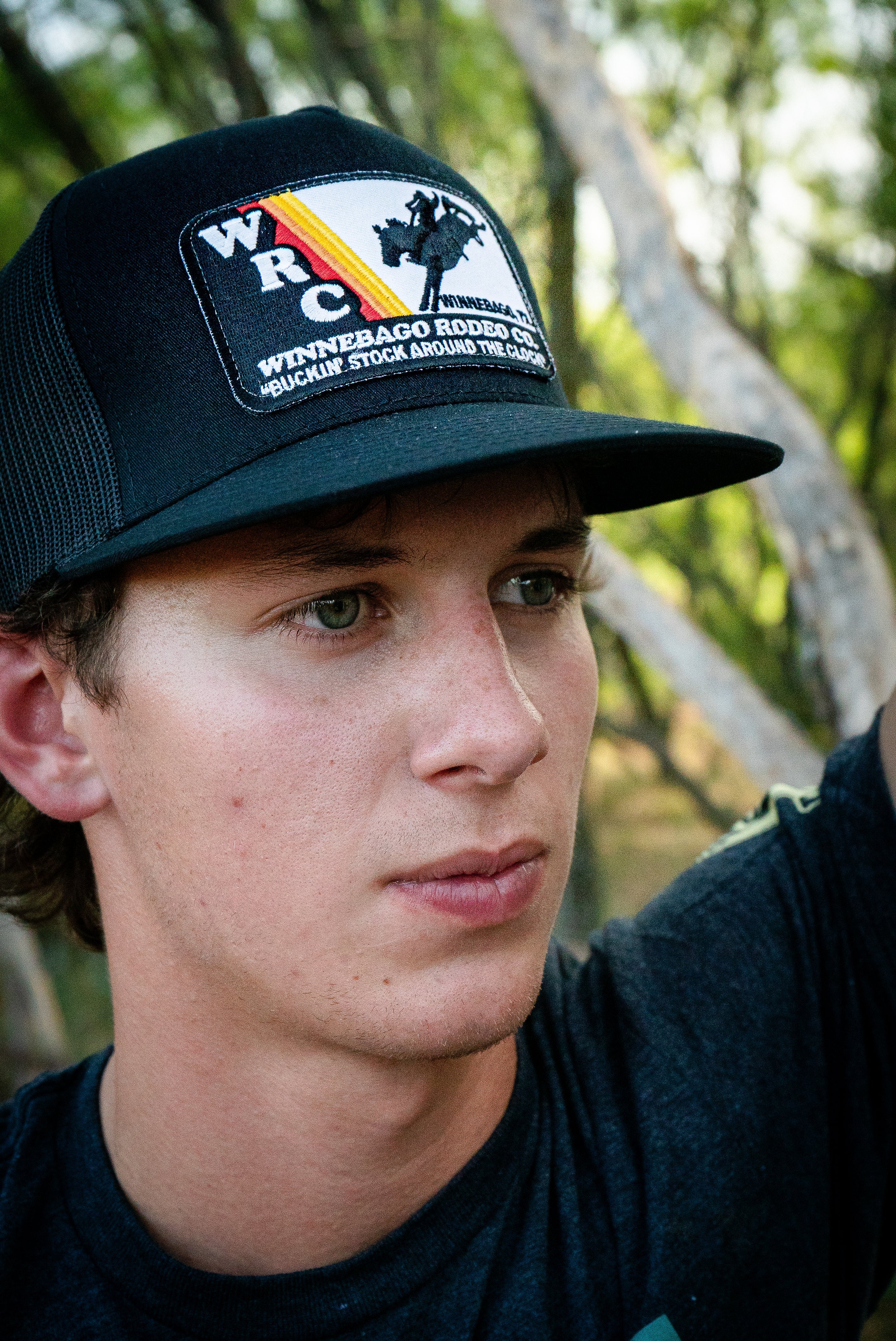 Black WRC Patch Snapback