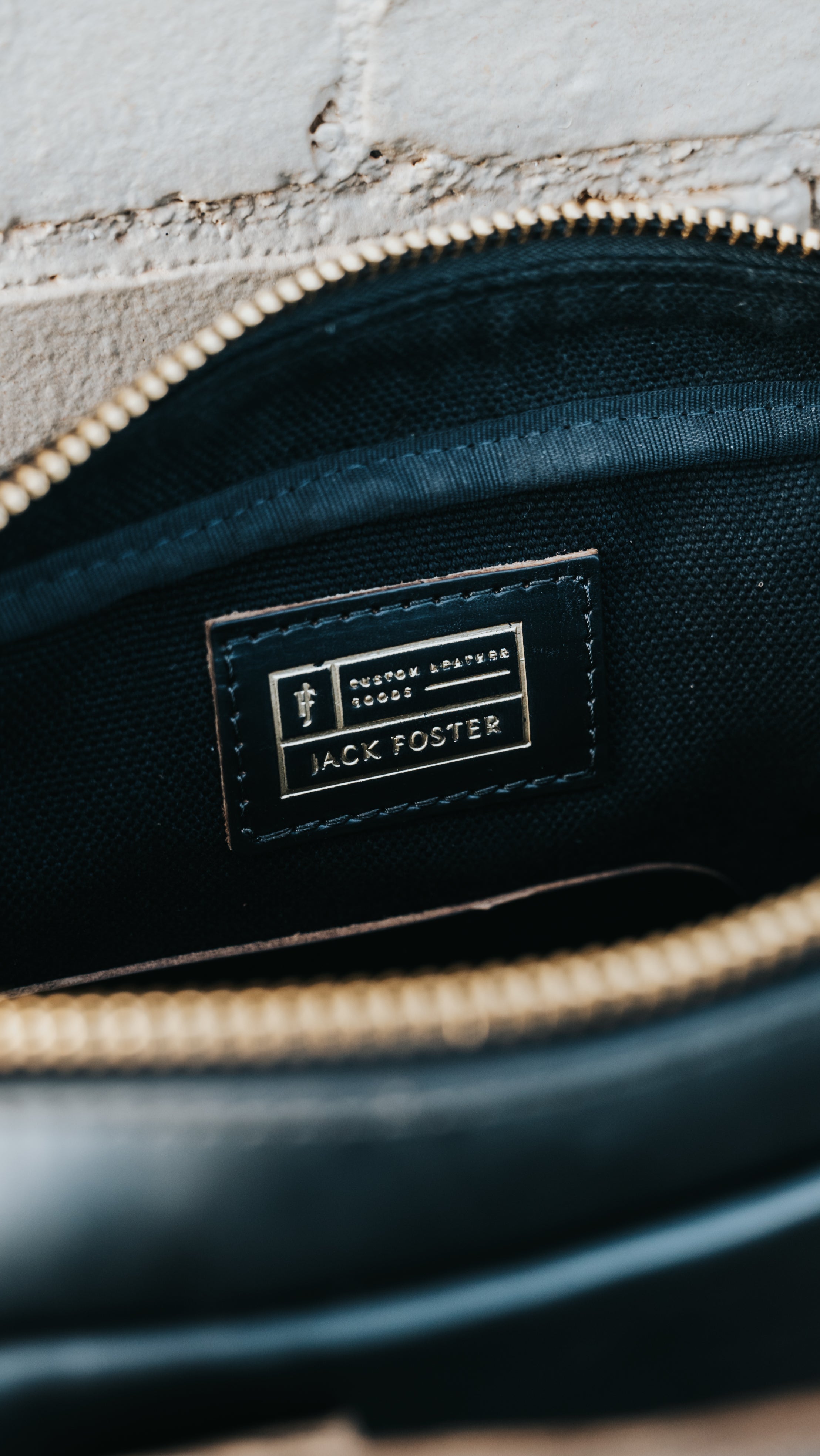 Slim Briefcase in Horween Black Chromexcel