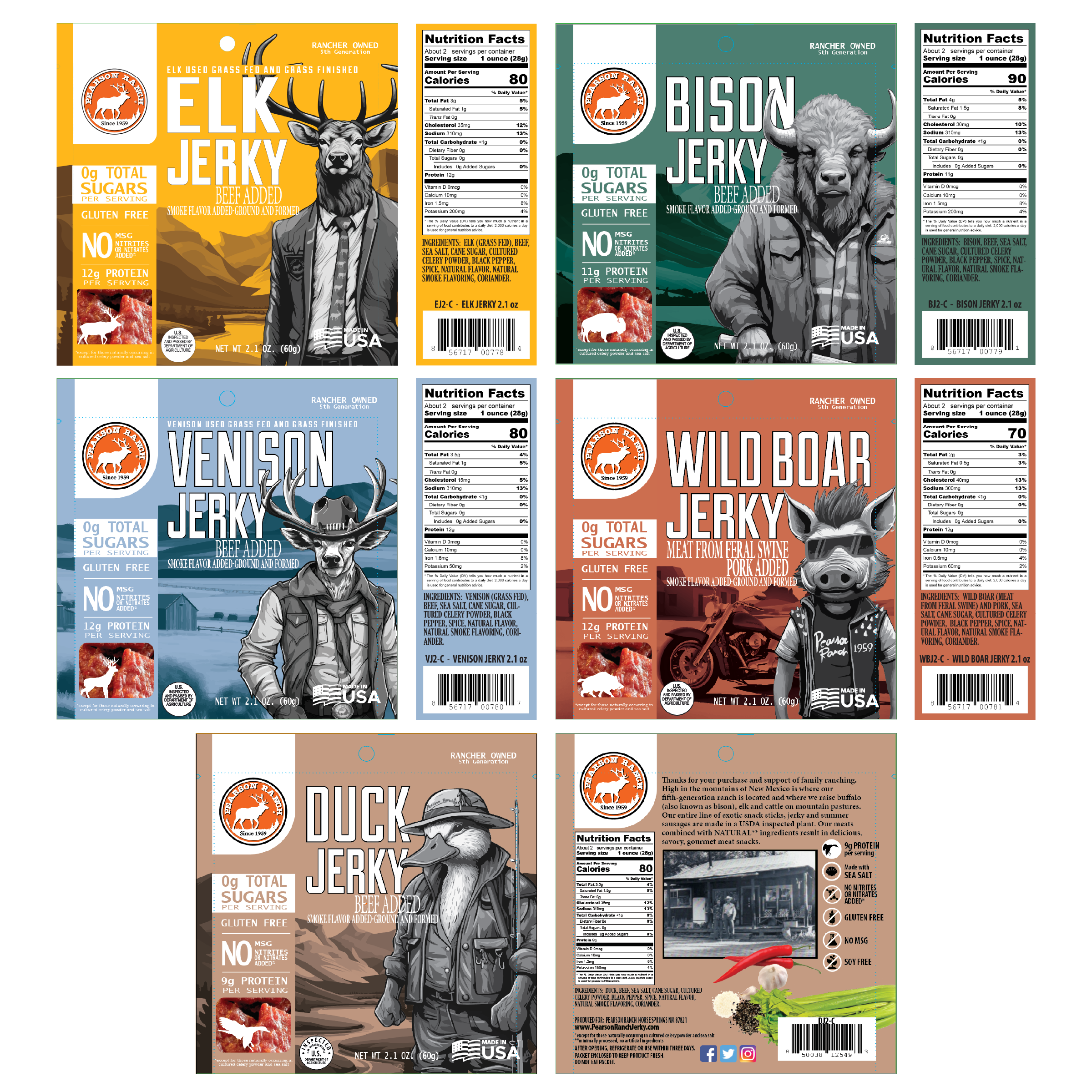 The Wrangler - "Round Up" Variety Pack
