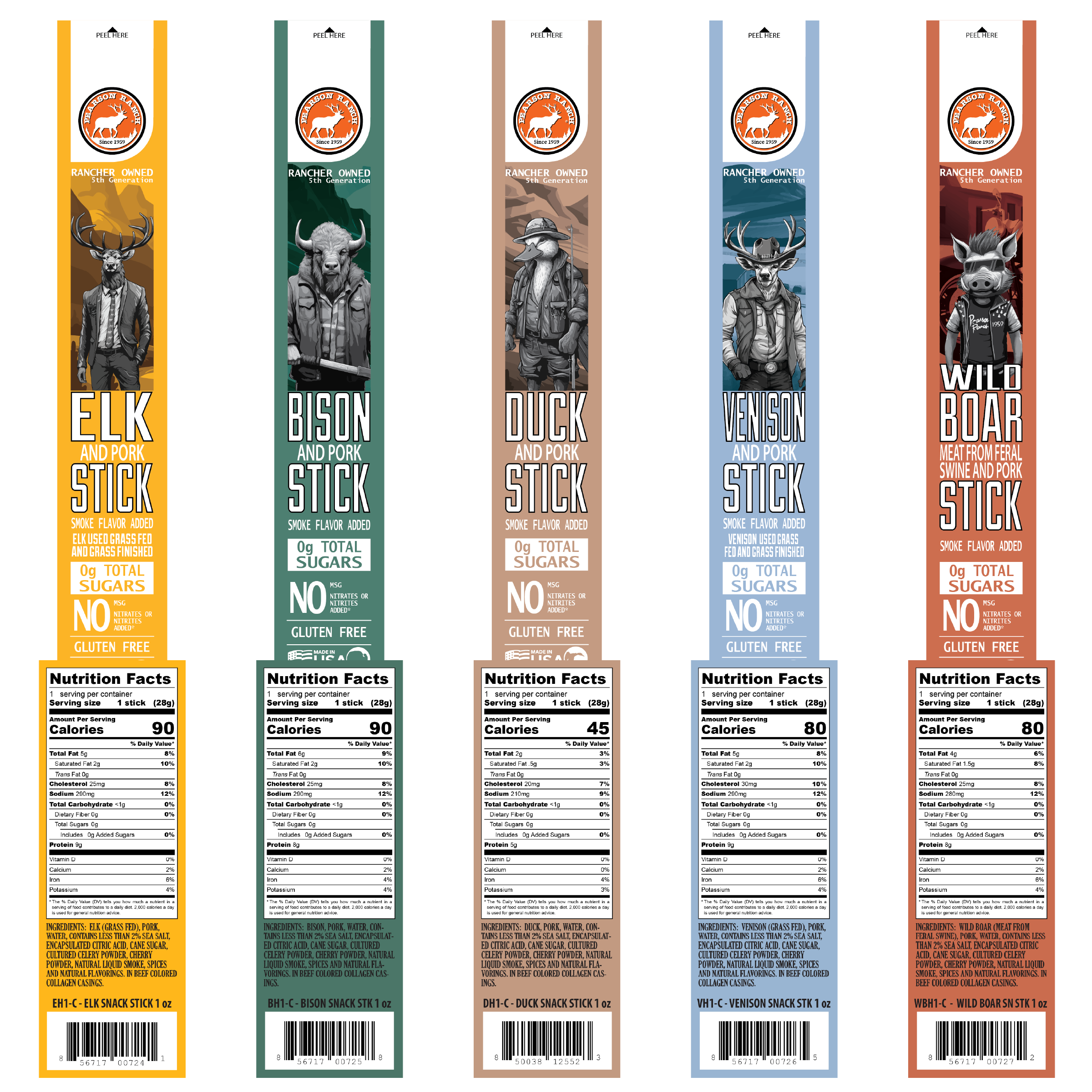 The Wrangler - "Round Up" Variety Pack