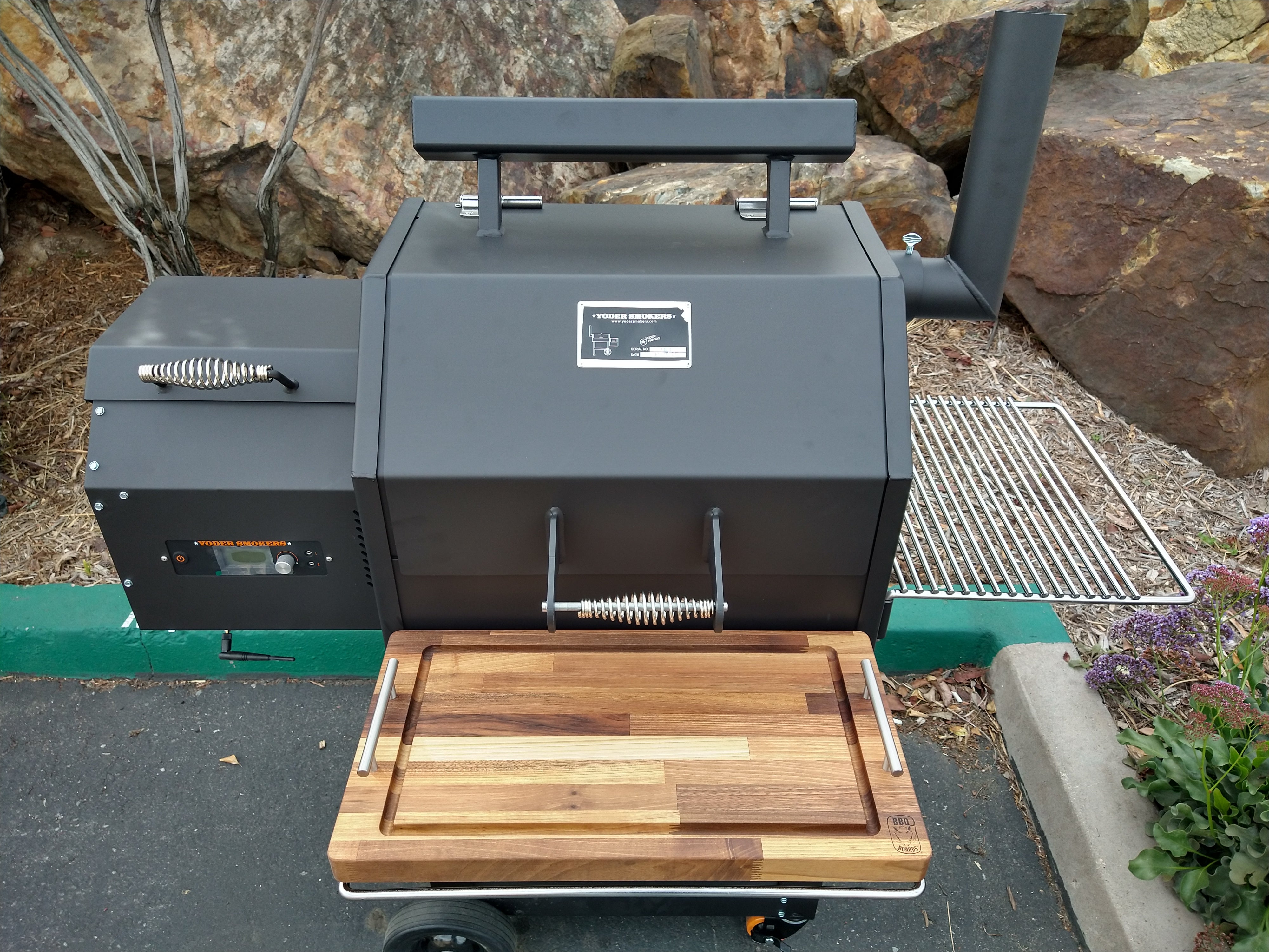 BBQ Boards®, Yoder YS480 Front Board