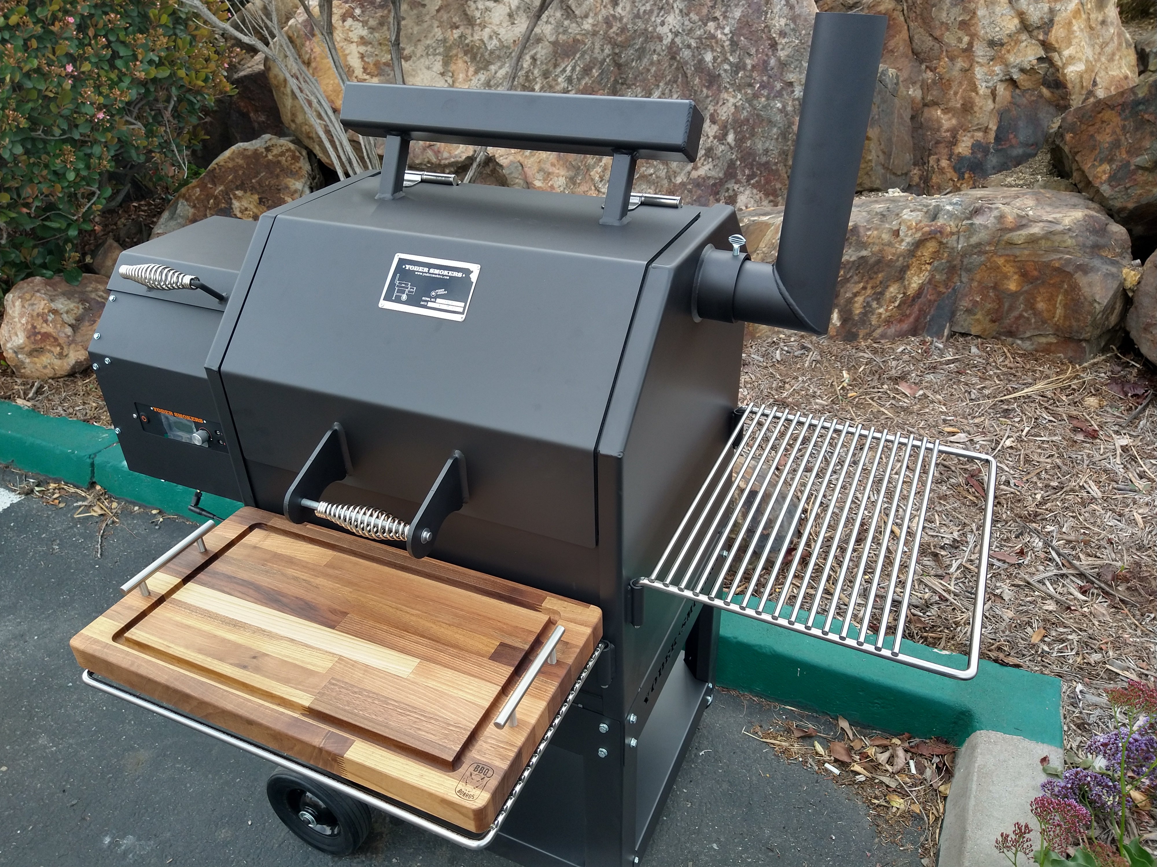 BBQ Boards®, Yoder YS480 Front Board