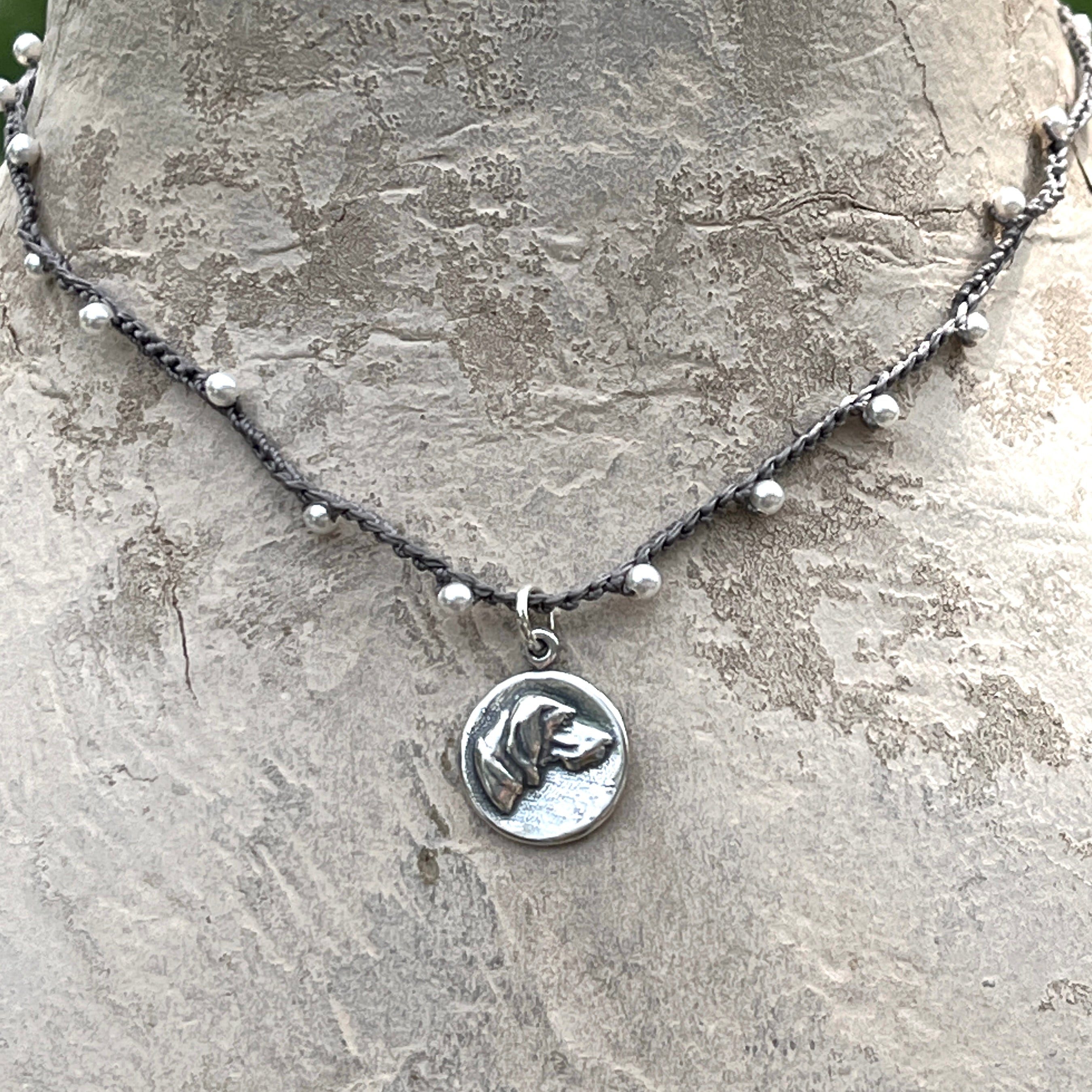 Foxhound Dog Necklace