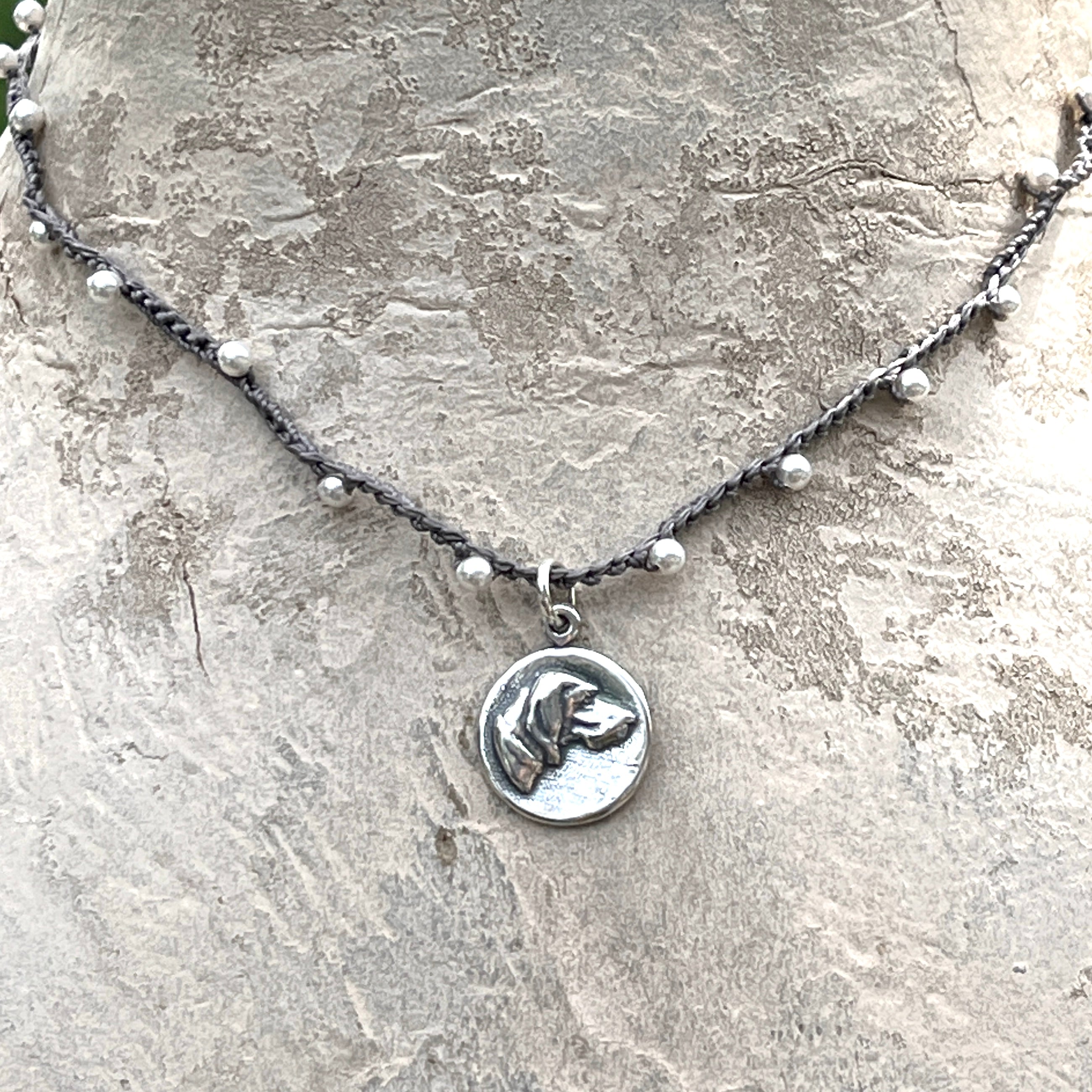Foxhound Dog Necklace
