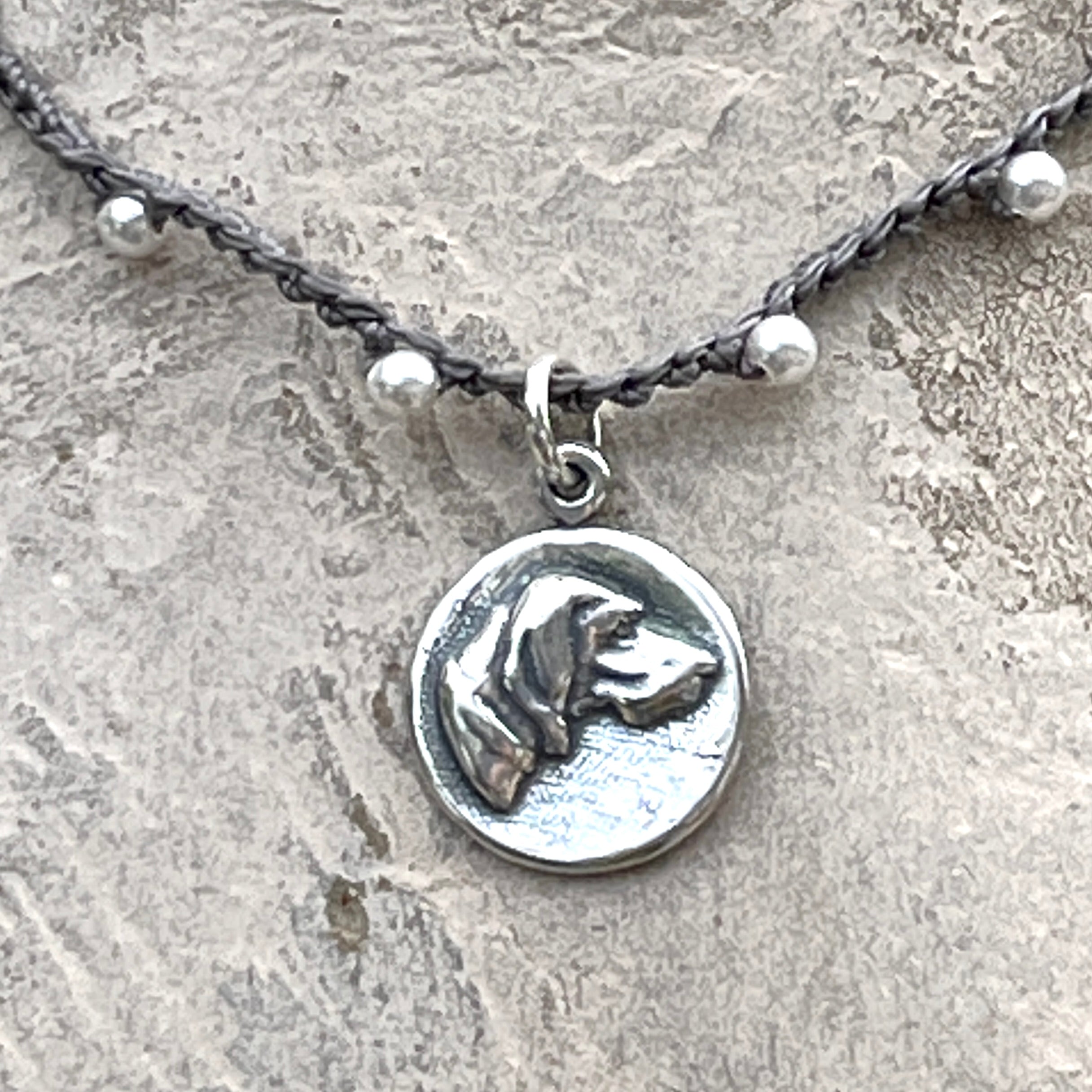 Foxhound Dog Necklace