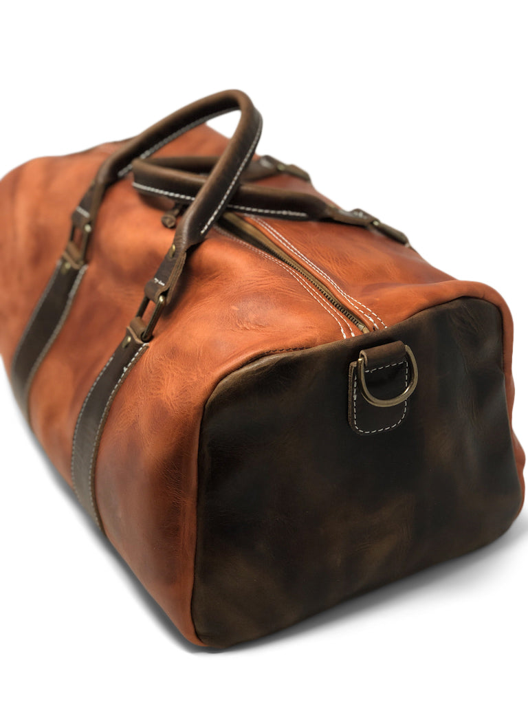 
                  
                    Weekender Leather Duffel | Horween English Tan Leather
                  
                