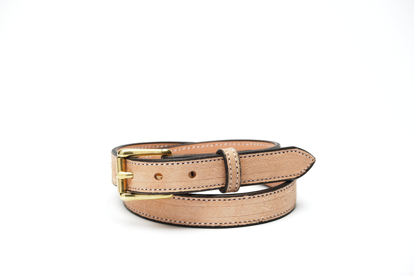 Ladies Natural Roughout Belt