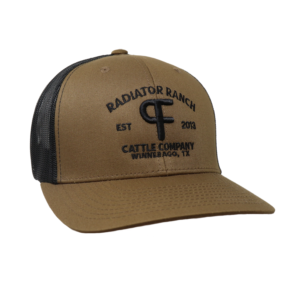 Radiator Ranch Arena Radiator Ranch PF Brand Coyote Brown Precurve – Texas Saddlery