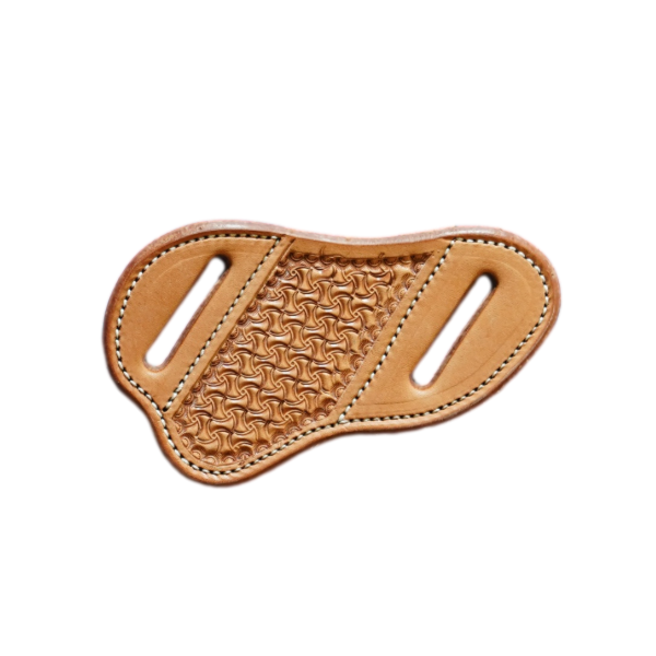Saddle Tan Spider Knife Sheath