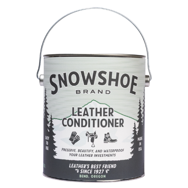 Snowshoe Leather Conditioner - 4oz Tin