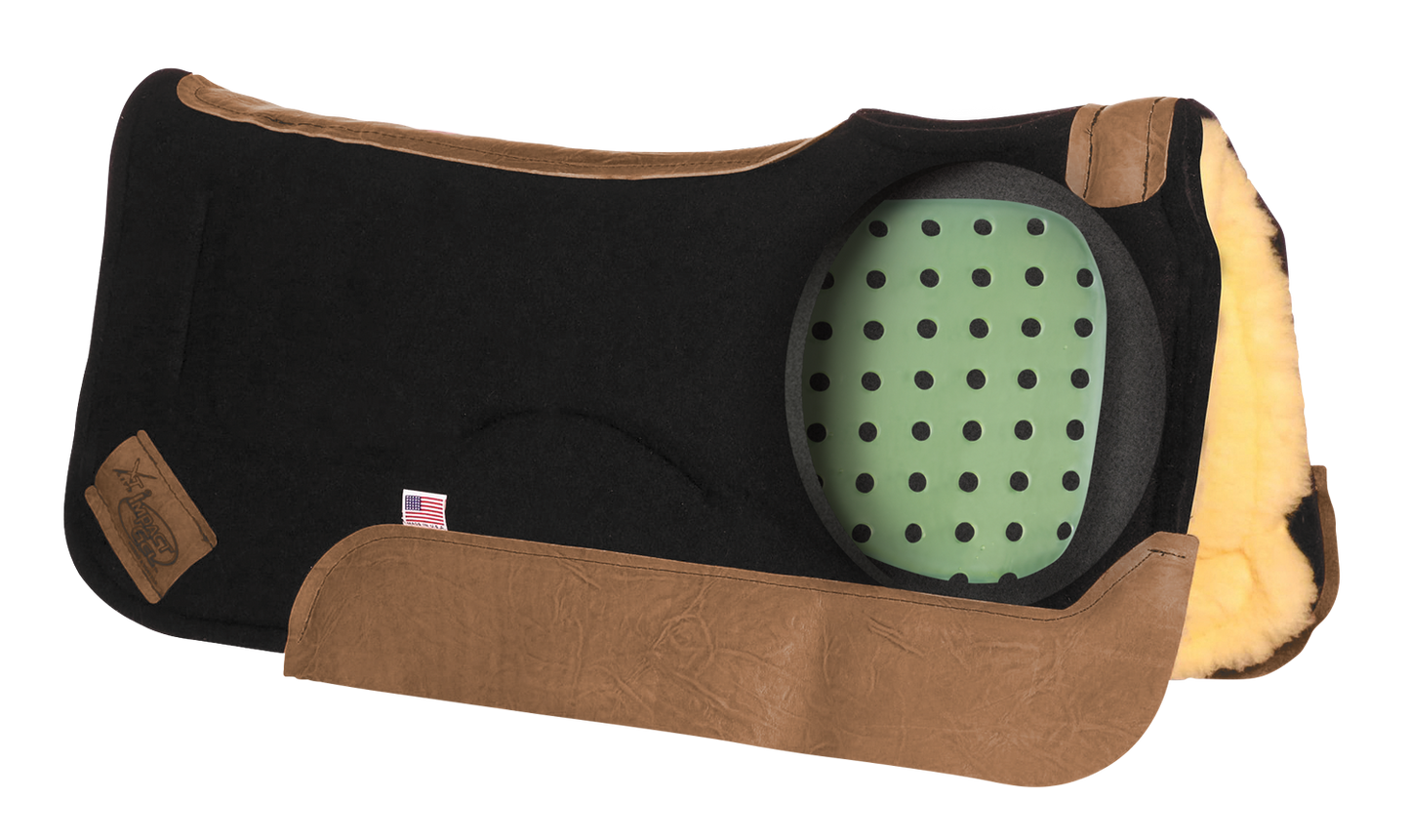 
                  
                    Contour Saddle Pad - XT Lite - Fleece Bottom
                  
                