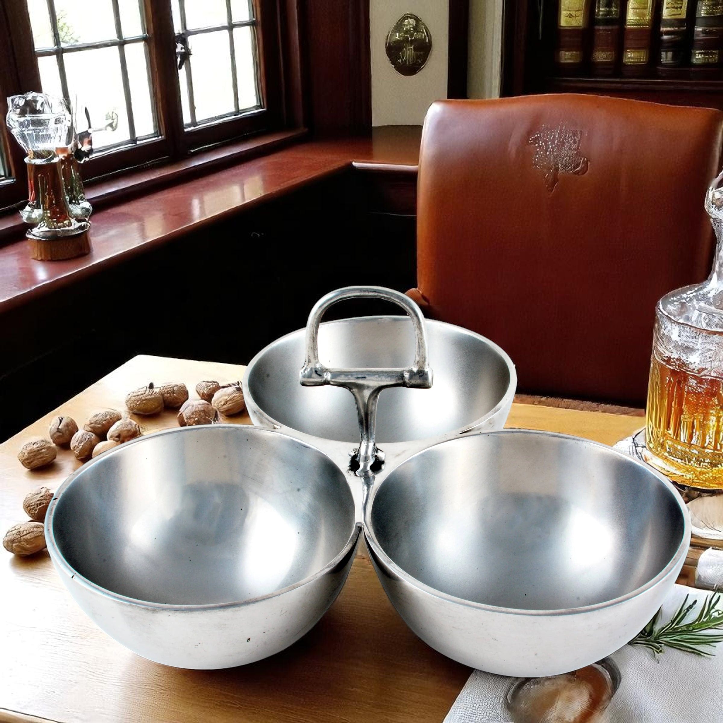 Equestrian Bit 3 Nut Bowl