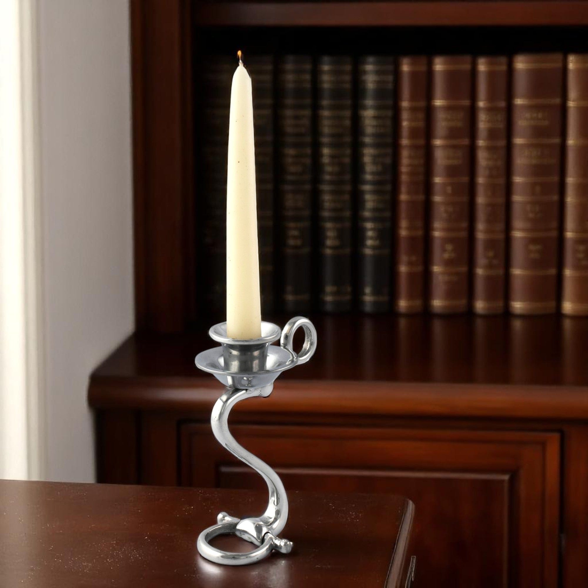 Equestrian Bit Single Candlestick