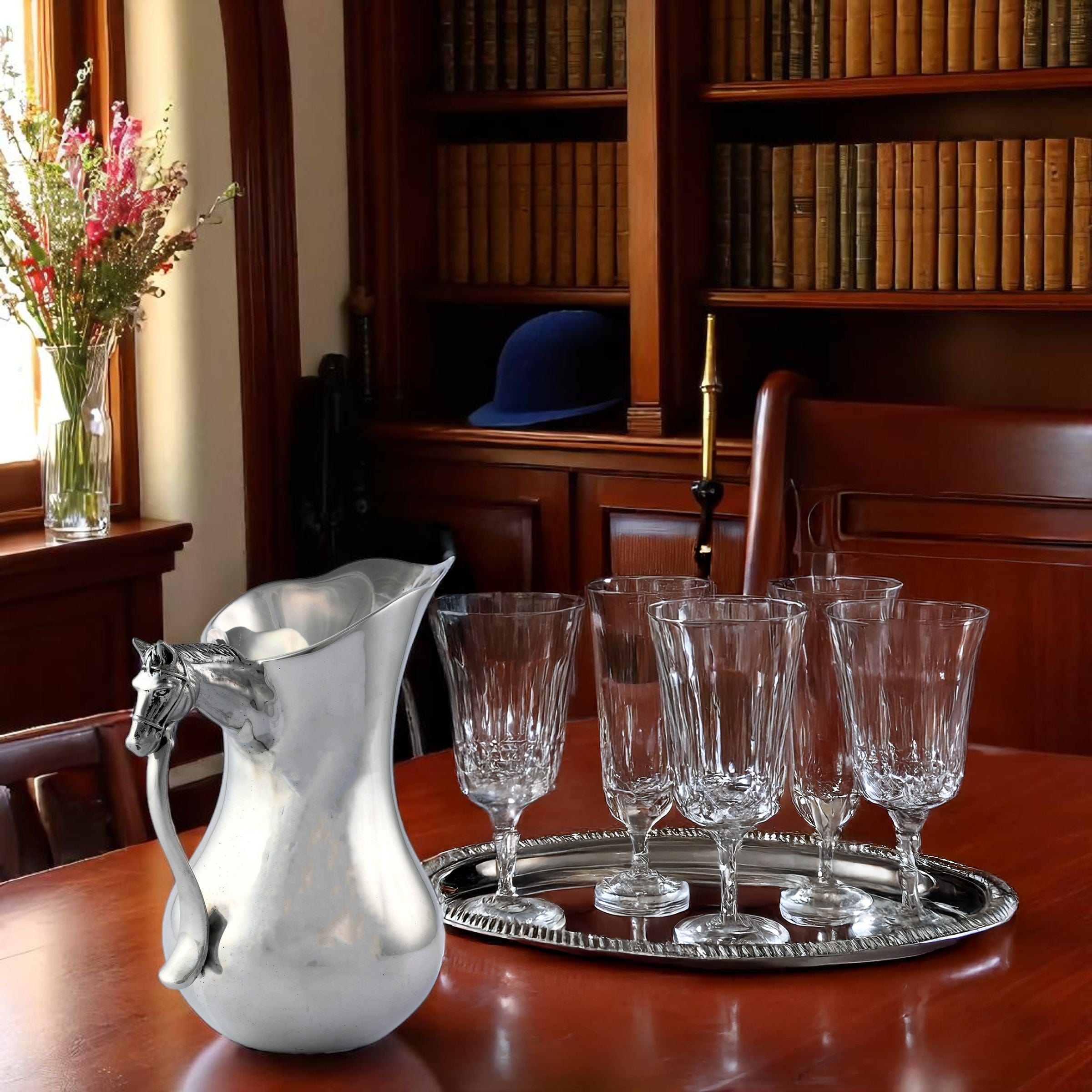 Horse Head Pitcher