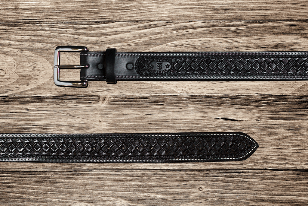 Black Waffle Belt 48
